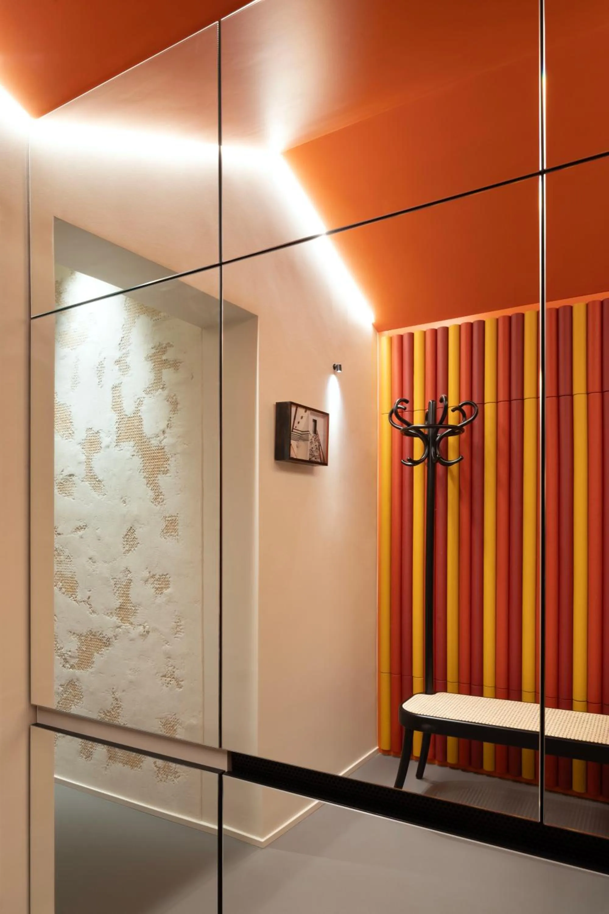Decorative detail in Interno Marche Design Experience Hotel