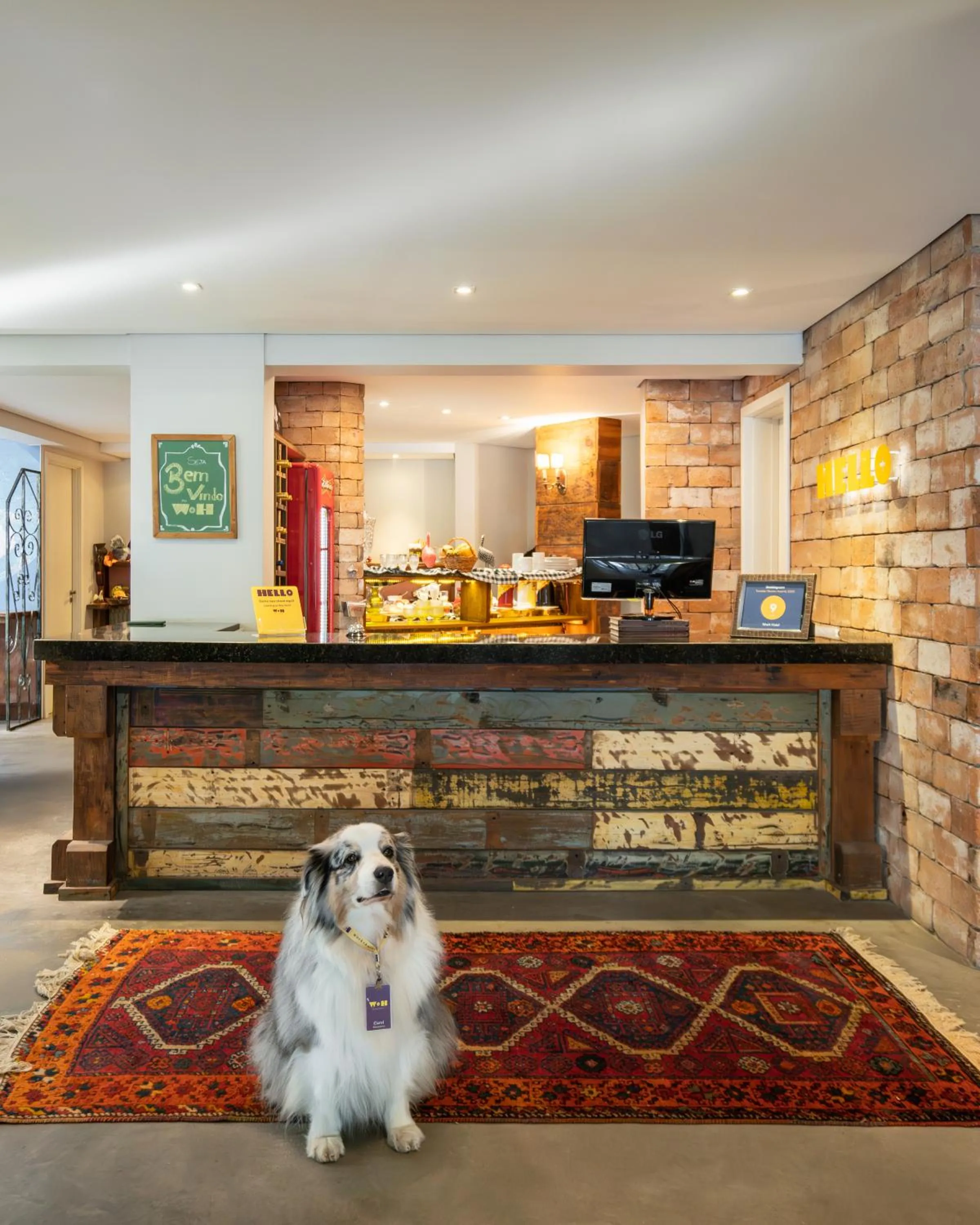 Lobby or reception in Work Hotel Design