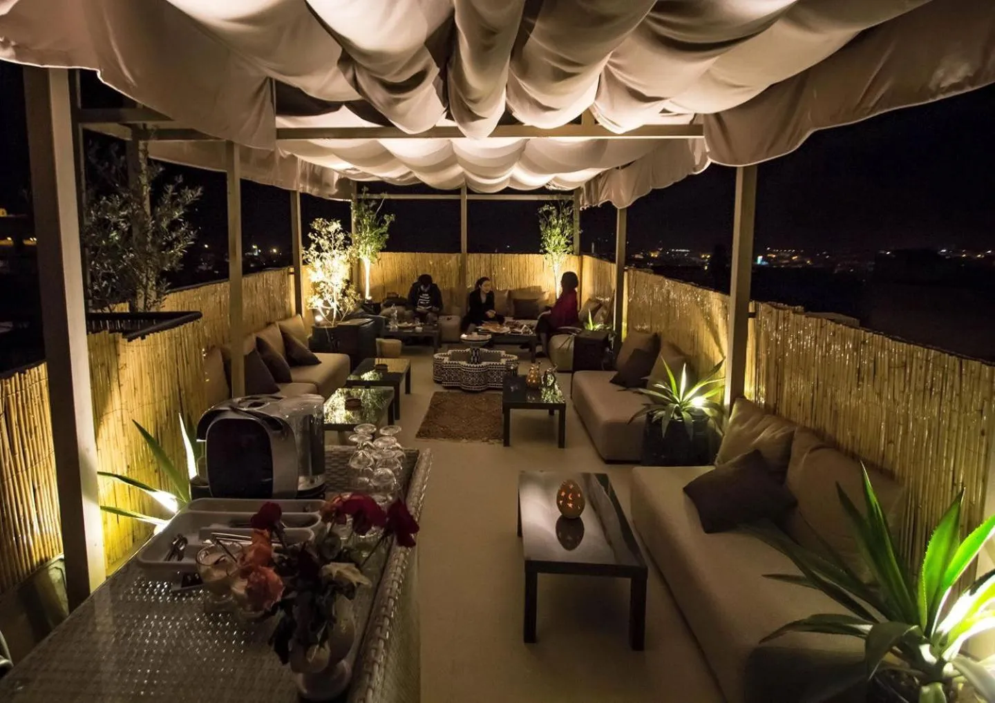 Patio in Riad Al Makan Fes & Spa