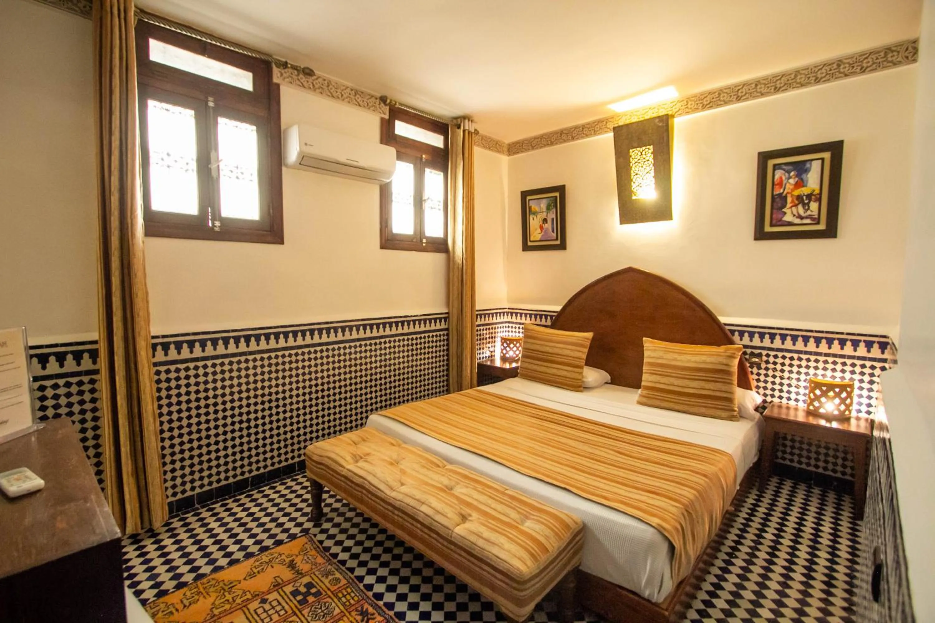 Photo of the whole room, Bed in Riad Al Makan Fes & Spa