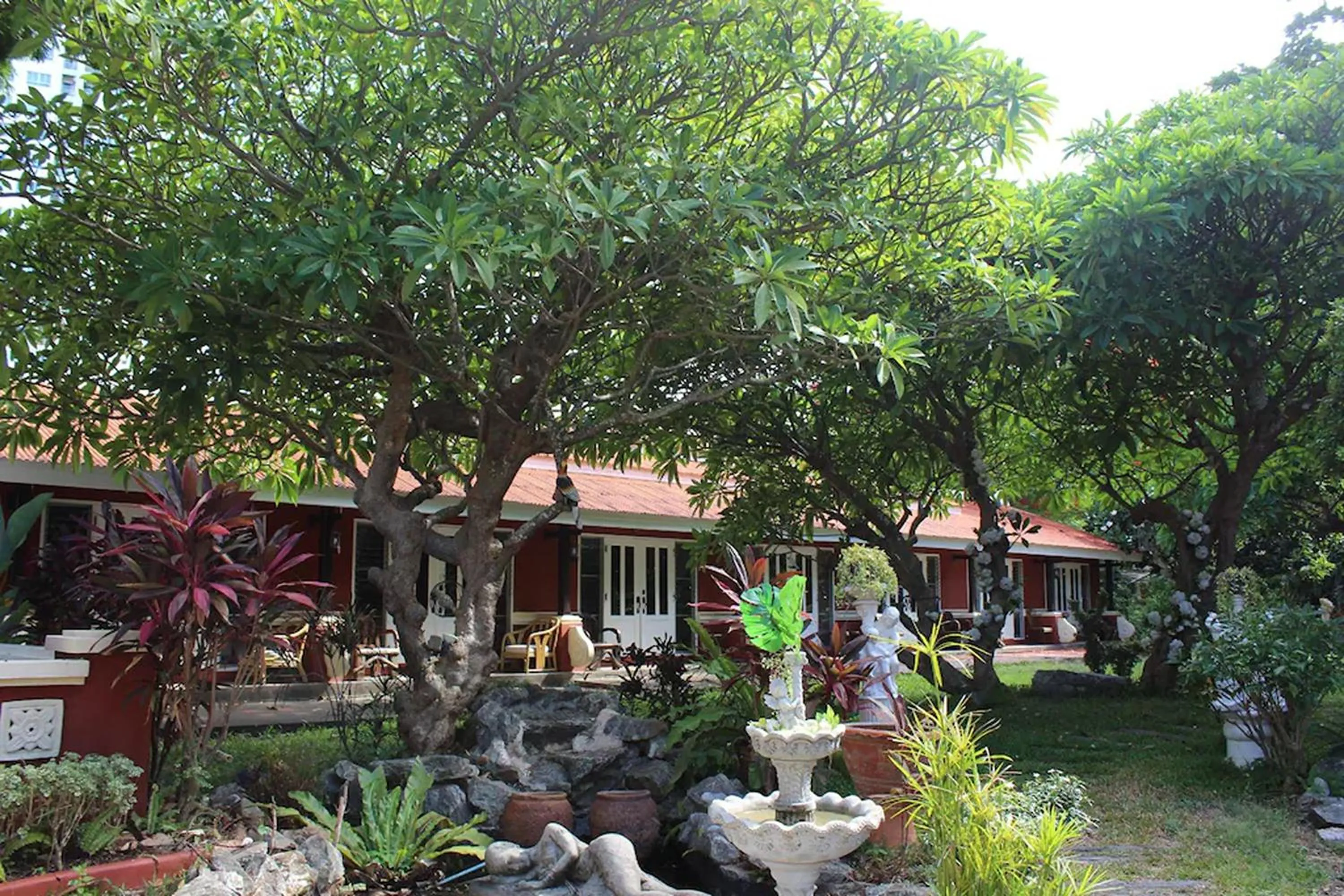 Garden view in Safari Riviera Resort