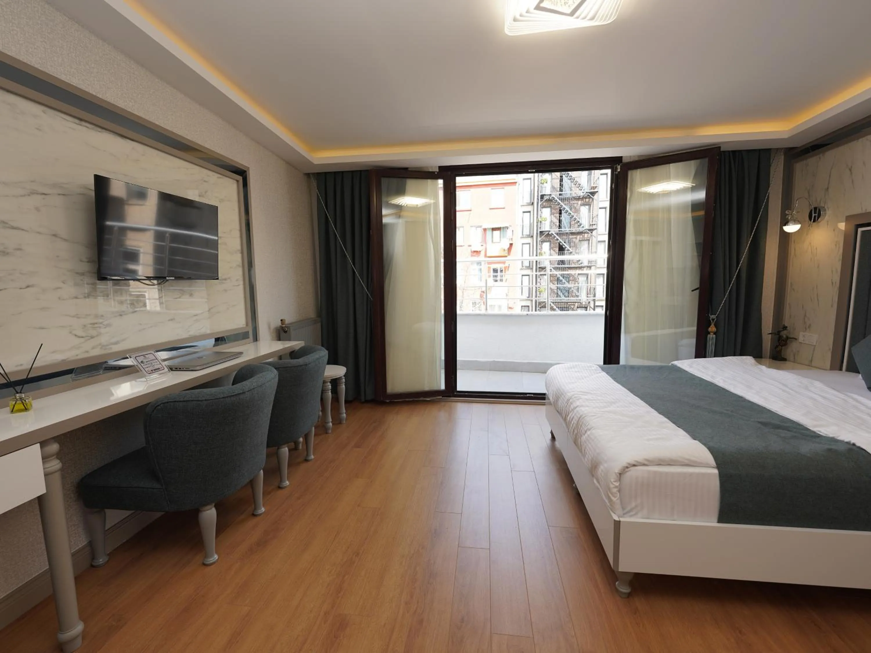 Bed in gazelle suites