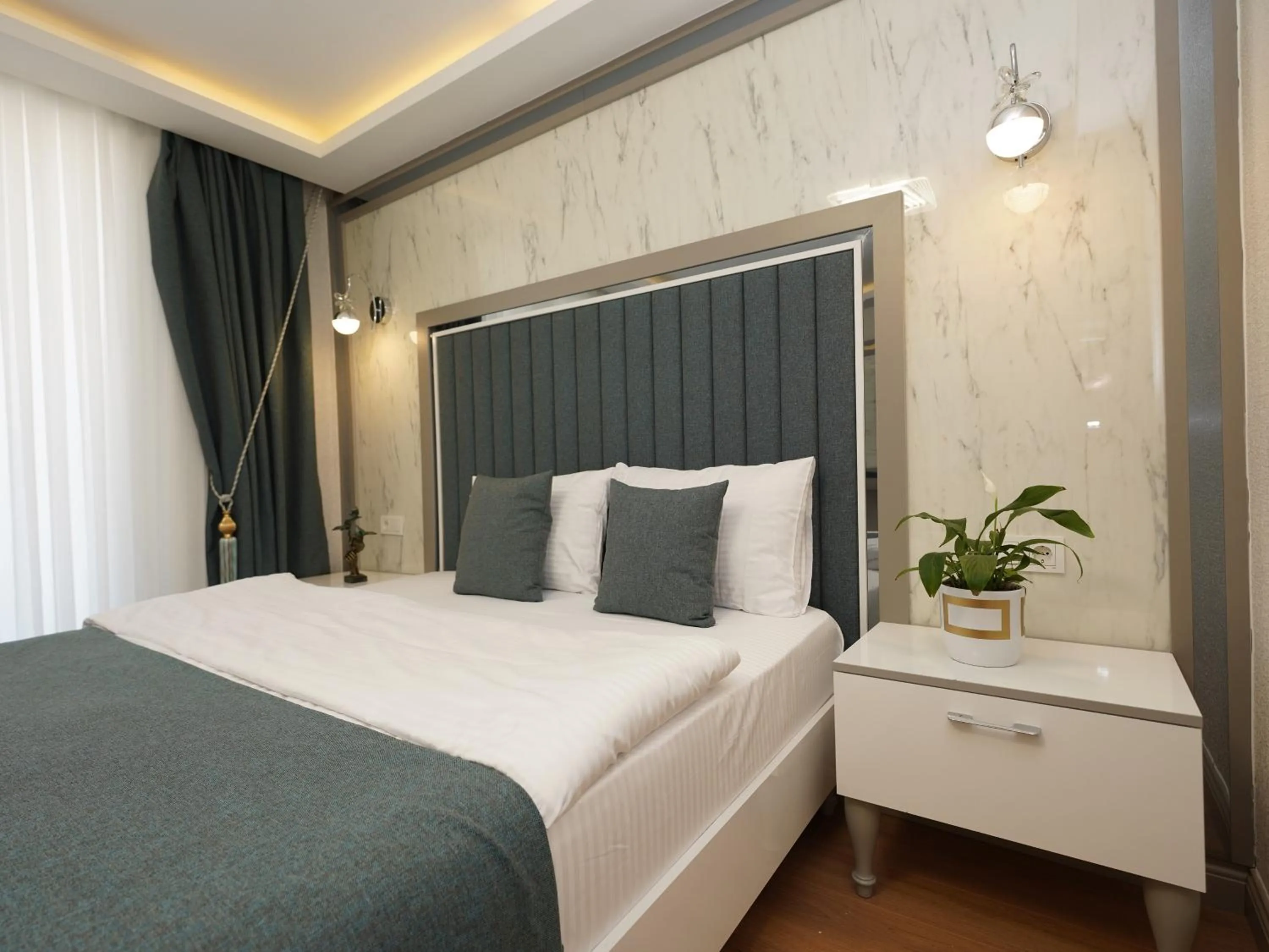 Bed in gazelle suites