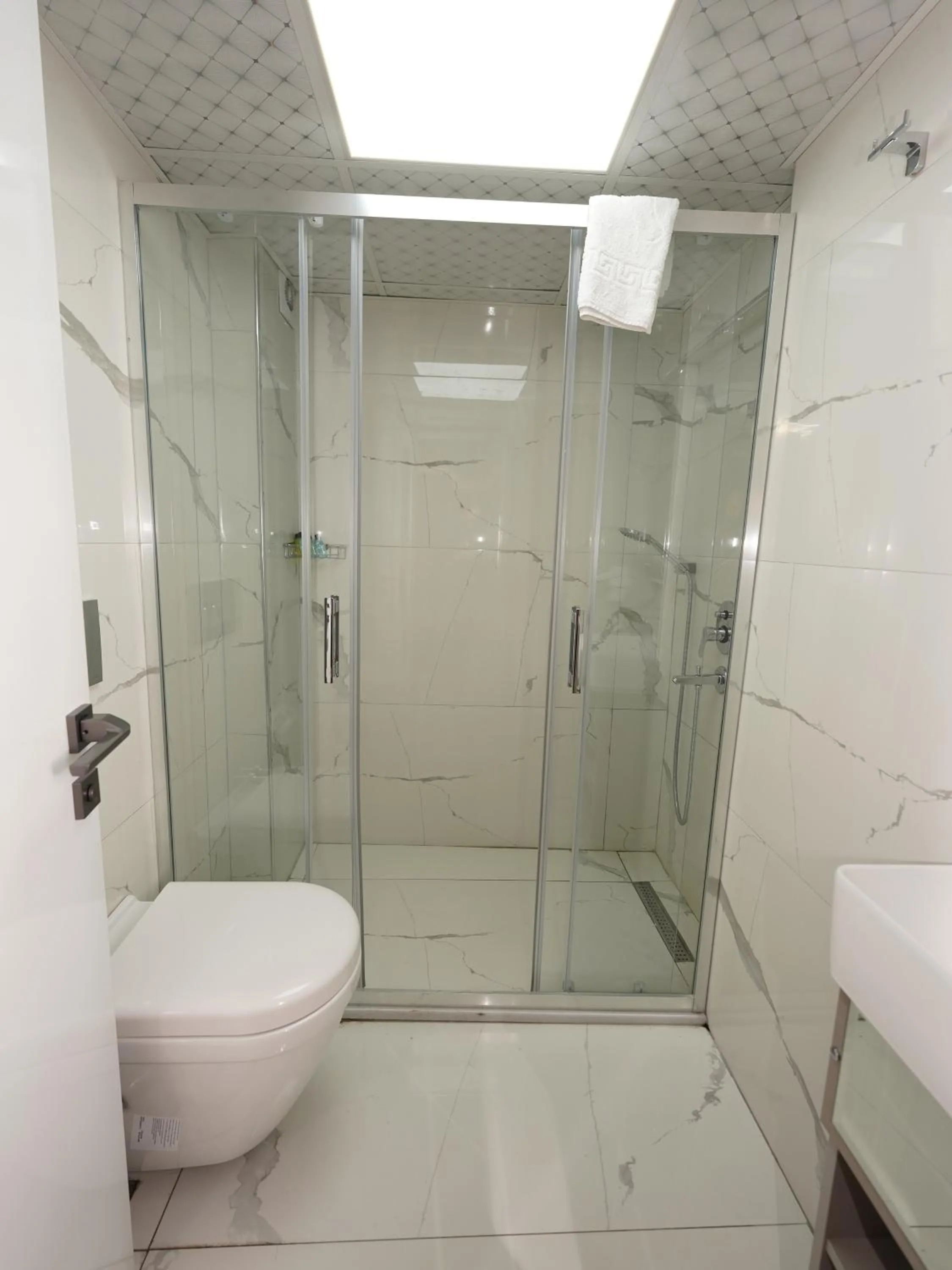 Shower in gazelle suites