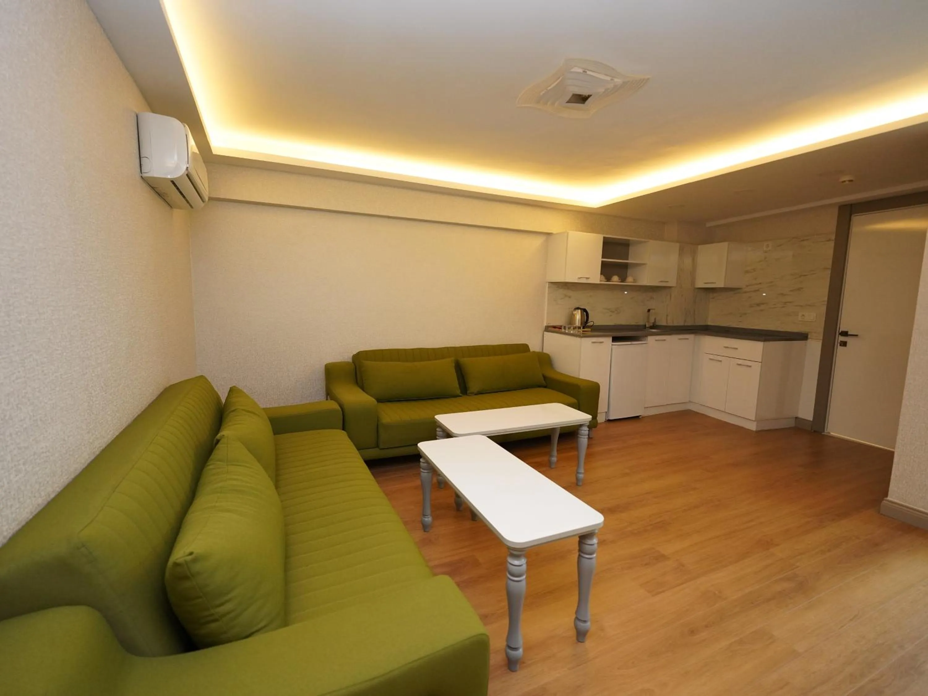 Kitchen or kitchenette in gazelle suites