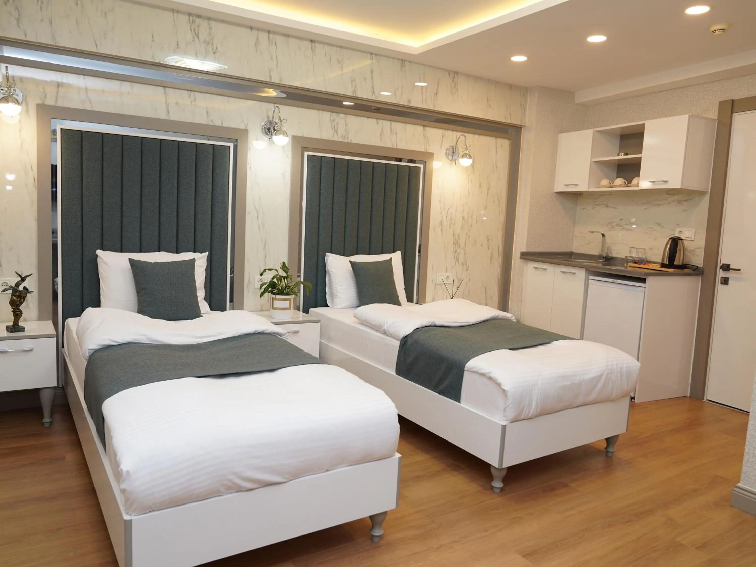 Bed in gazelle suites