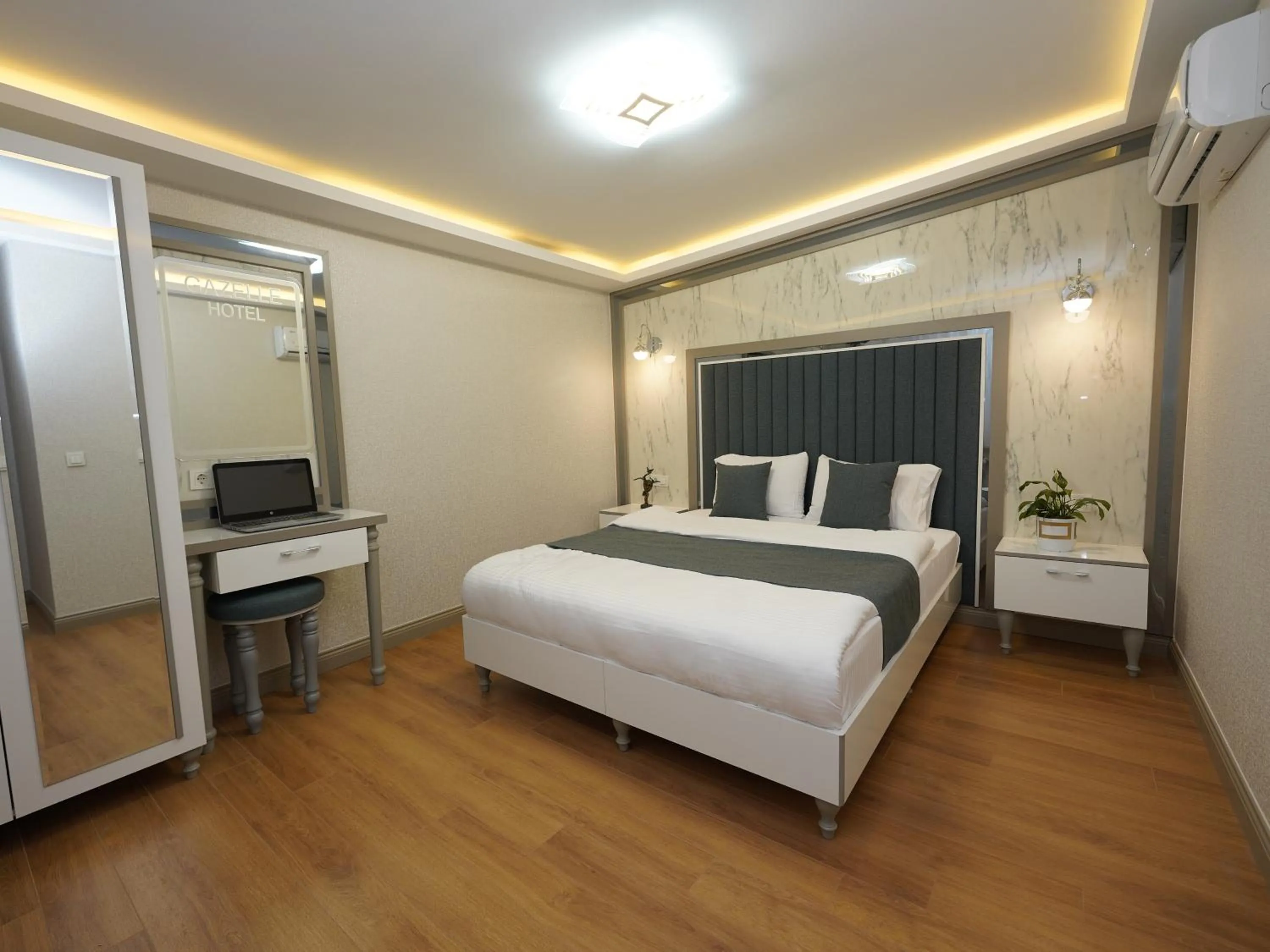 Bed in gazelle suites