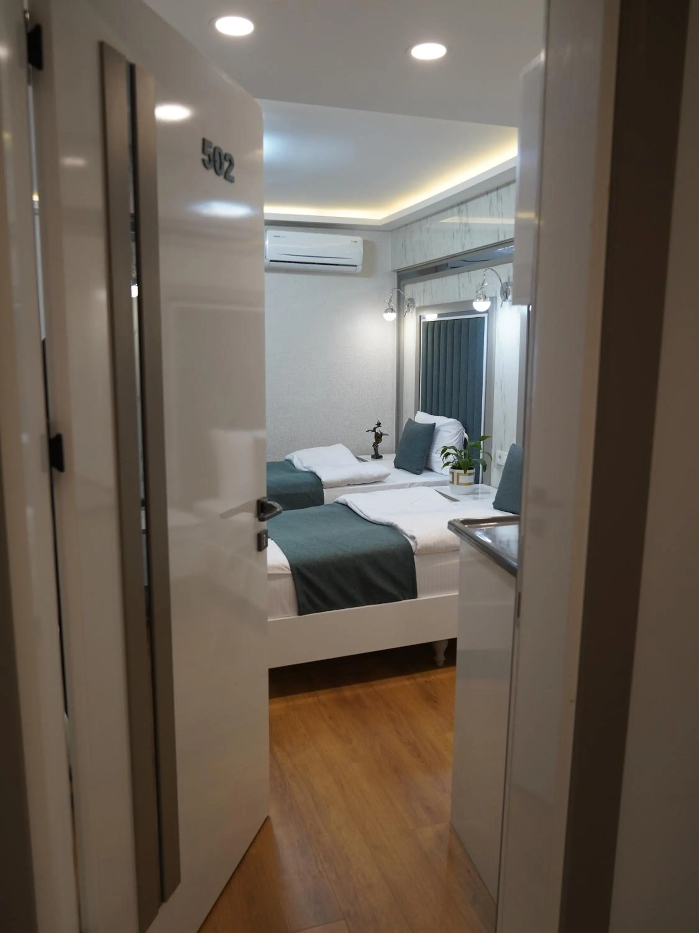 Bed in gazelle suites