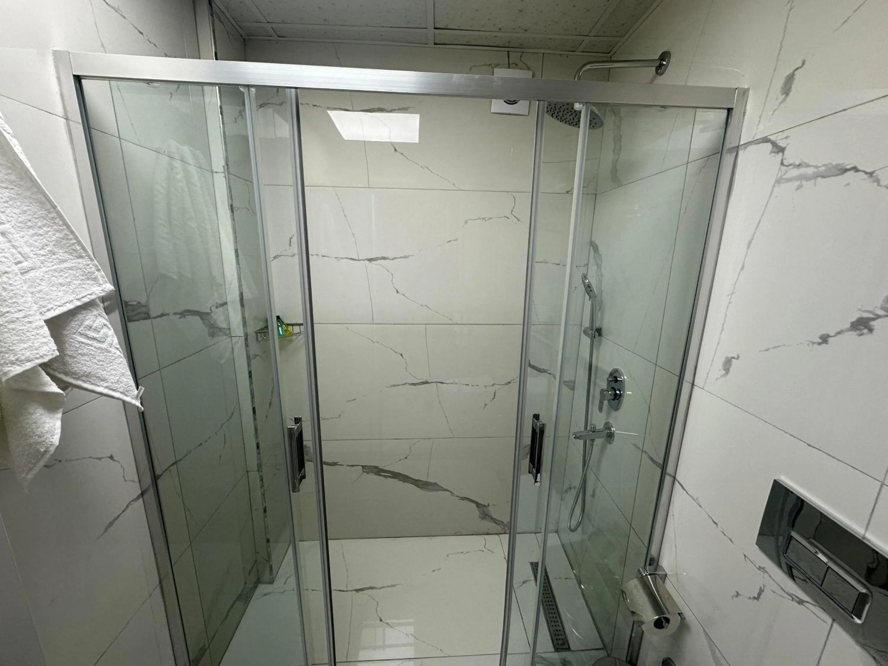 Shower in gazelle suites