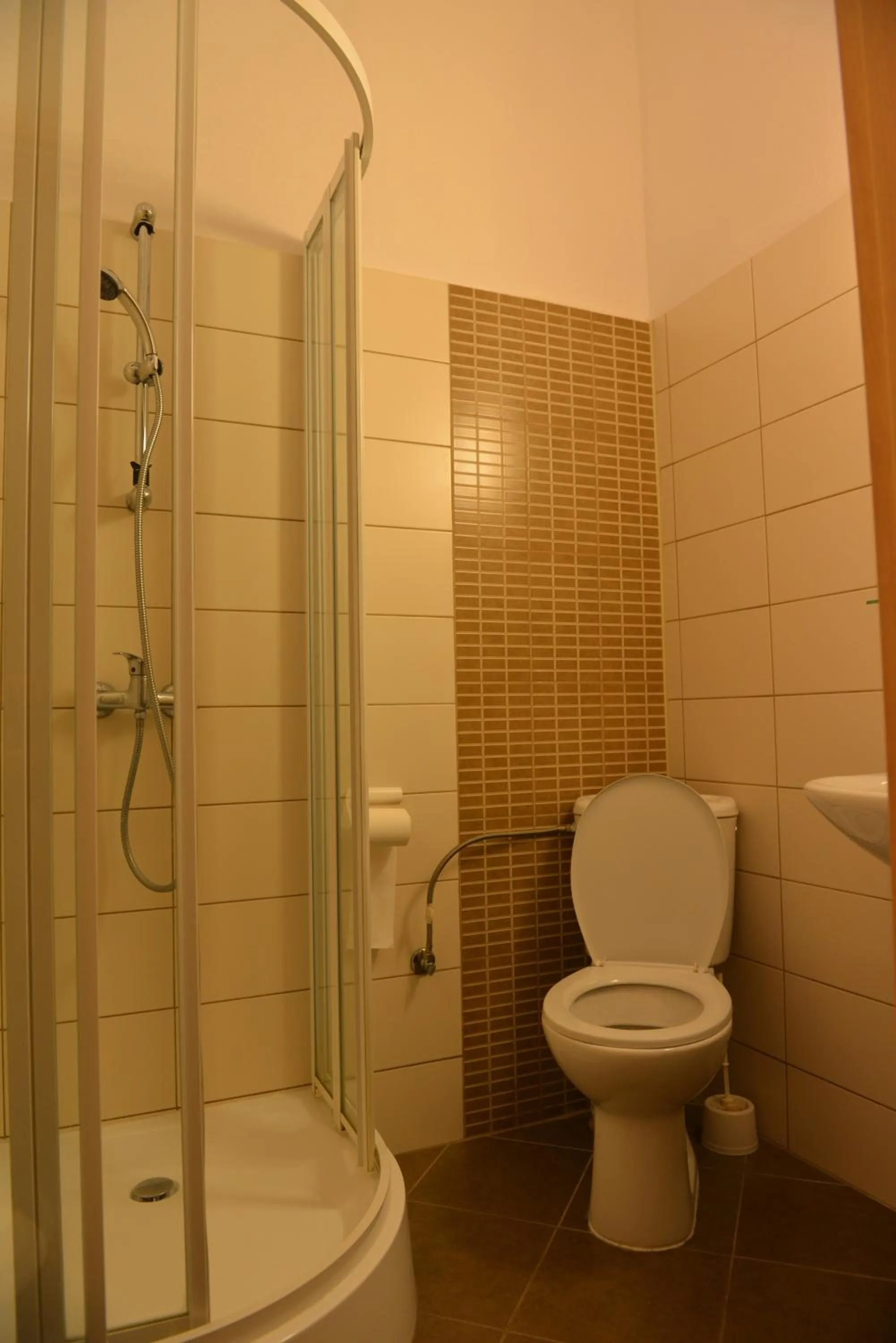 Bathroom in Pokoje Gościnne Domu Pielgrzyma w Supraślu