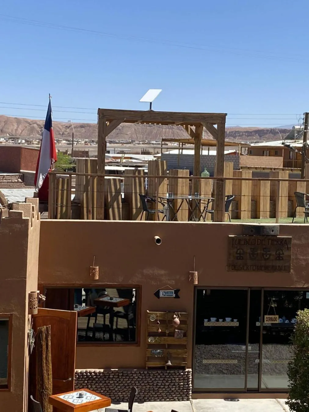 Balcony/Terrace in Hoteles Pueblo de Tierra