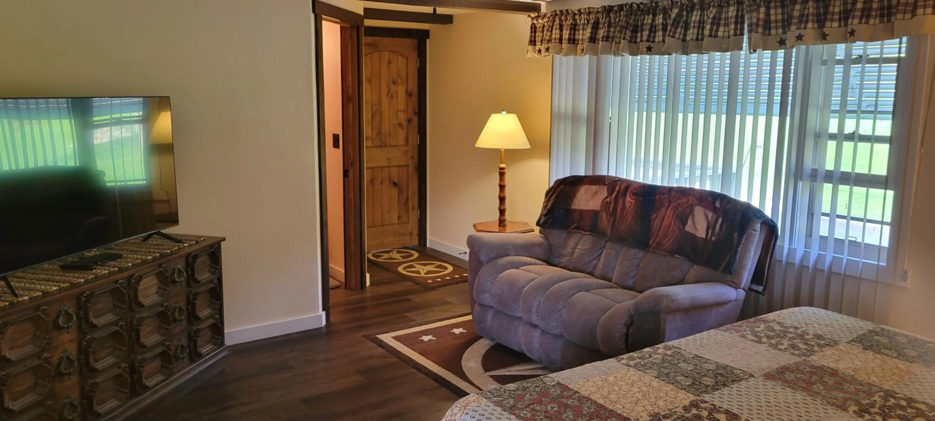 Bed in Trickling Waters Retreat