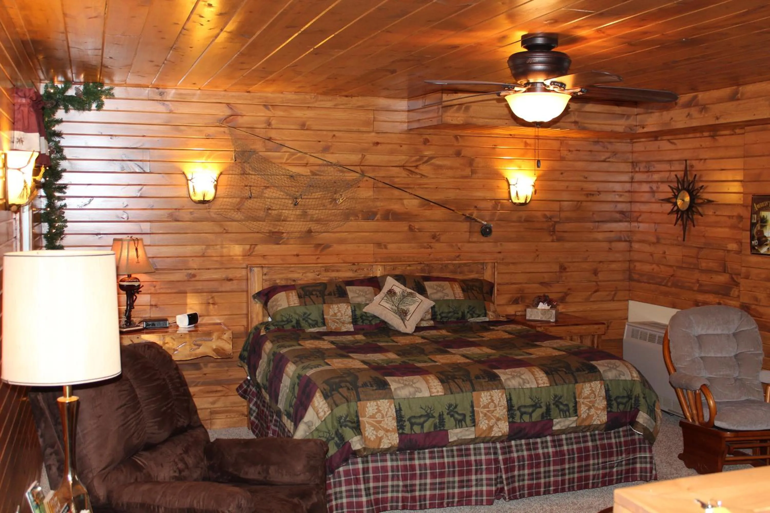 Bed in Trickling Waters Retreat