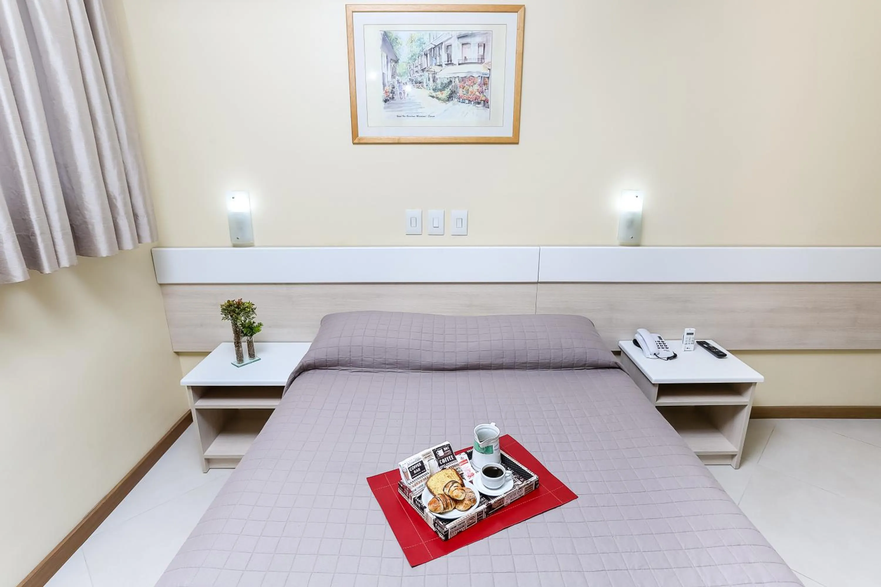 Bedroom, Bed in Hotel Express Savoy - Centro Histórico