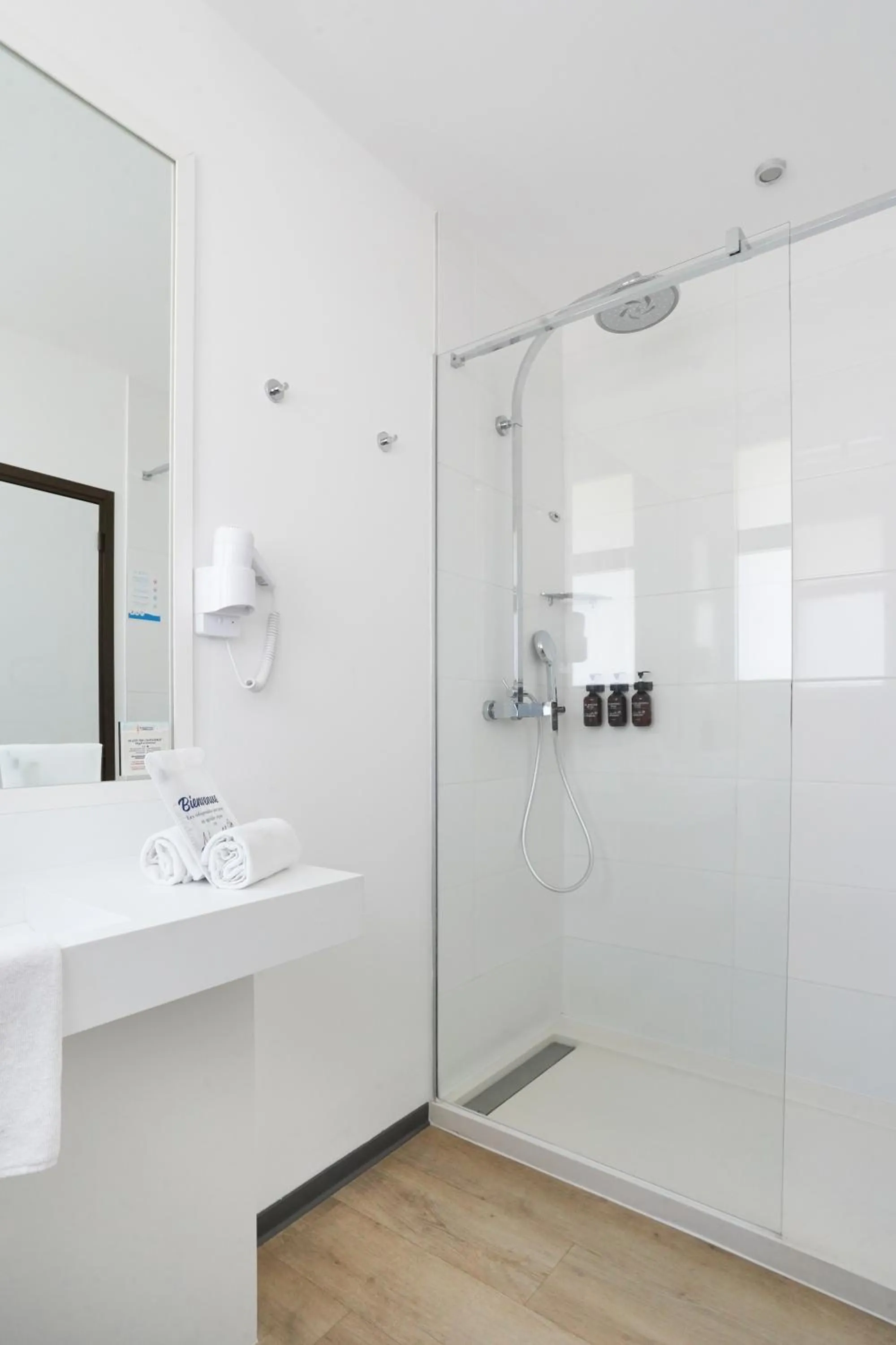 Toilet in Hotel Beaurivage