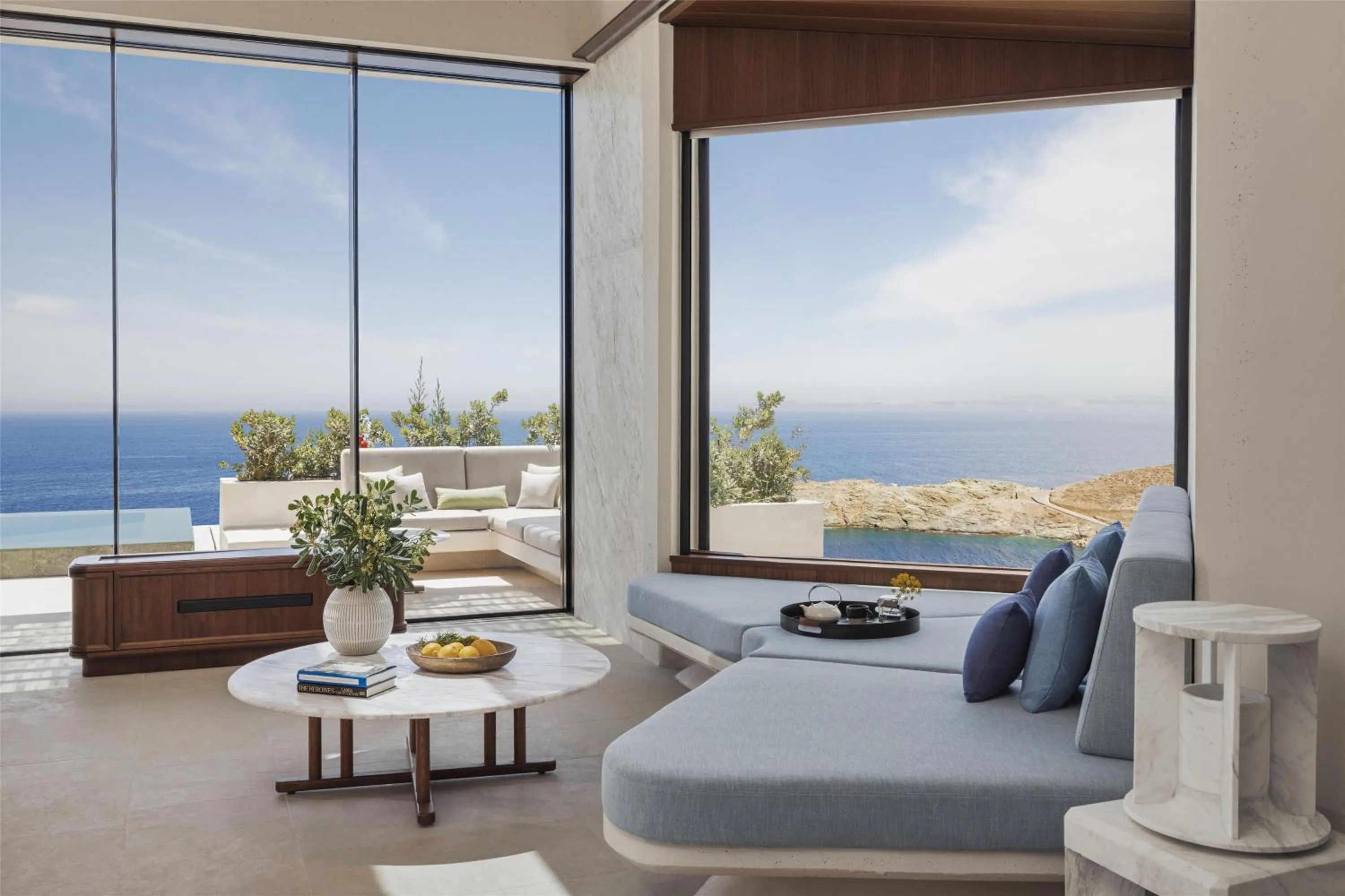 View (from property/room) in One&Only Kéa Island