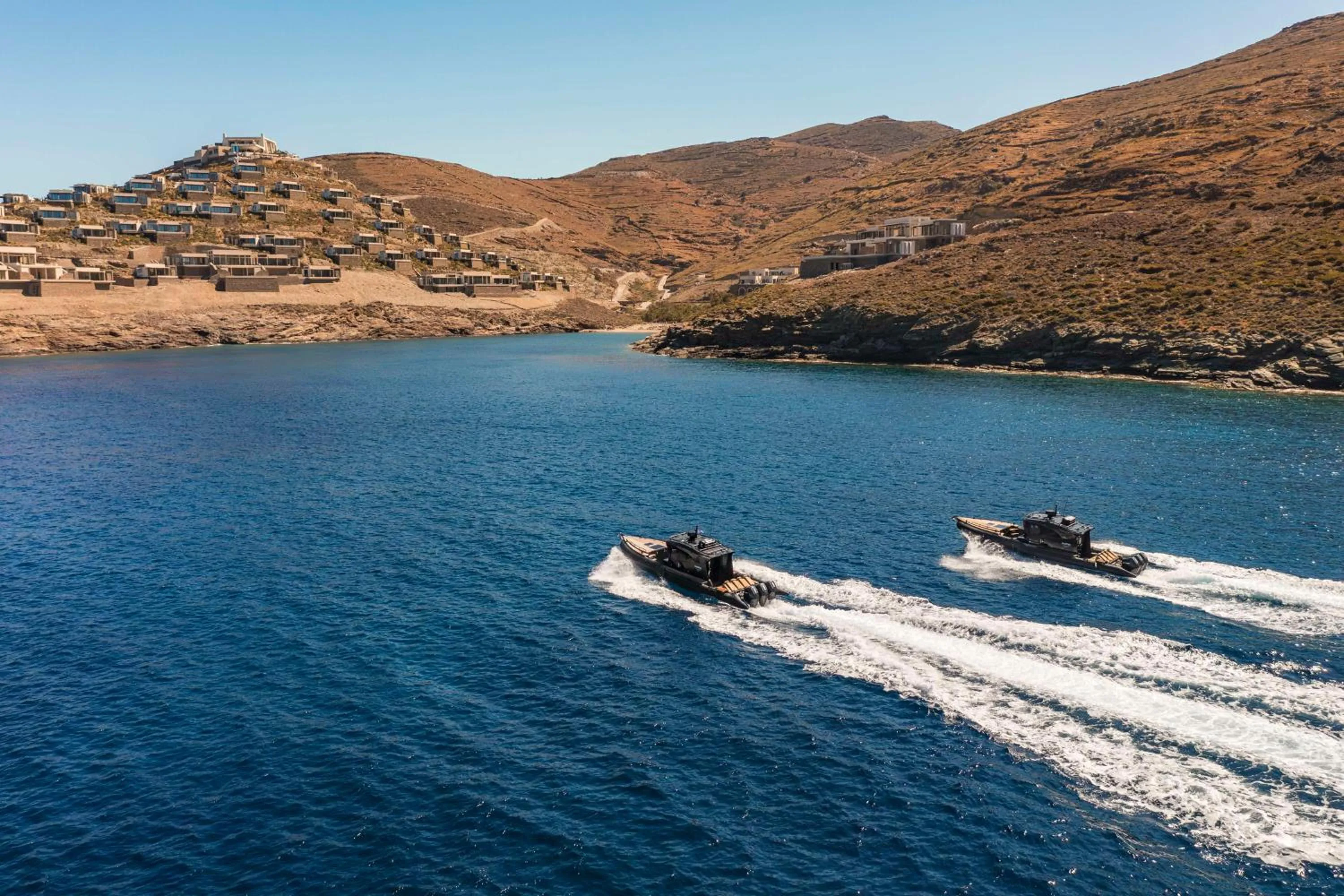 shuttle in One&Only Kéa Island