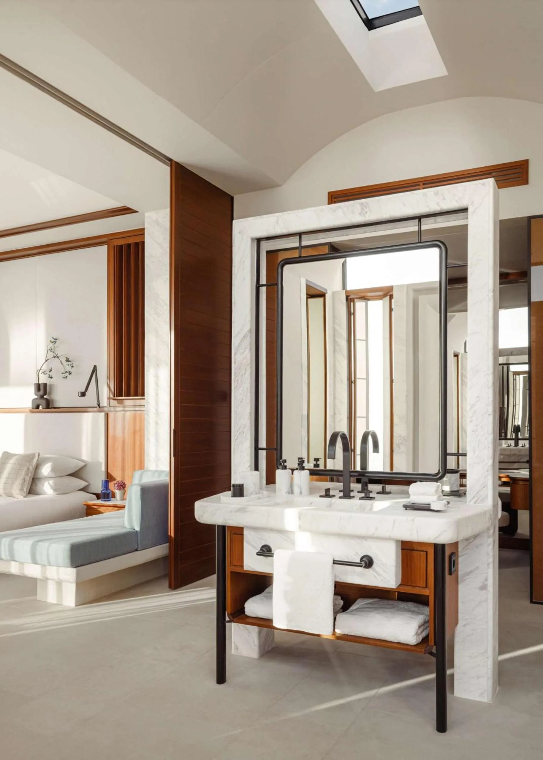 Bathroom, Bed in One&Only Kéa Island