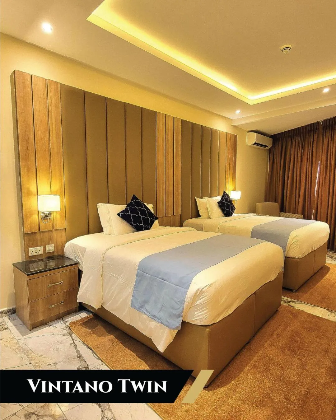 Bed in Vintano Hotel