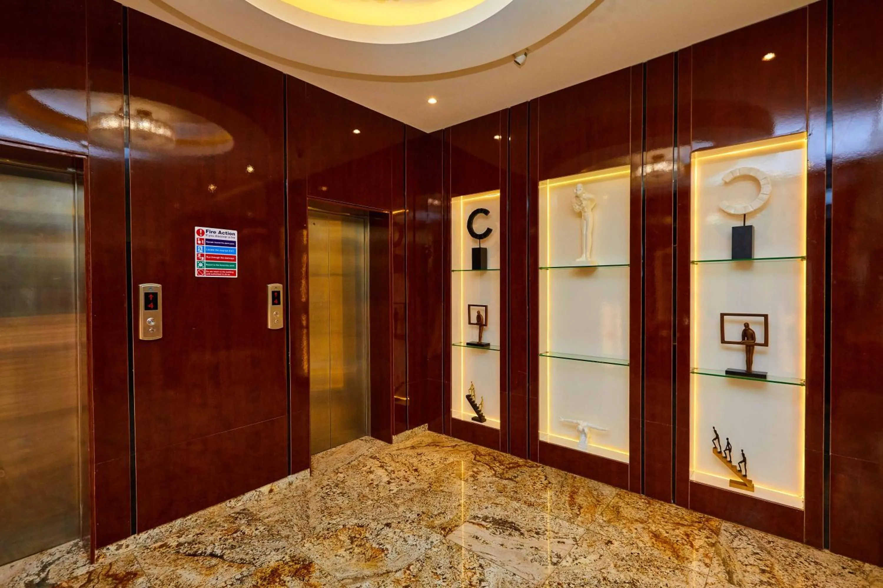 elevator in Vintano Hotel