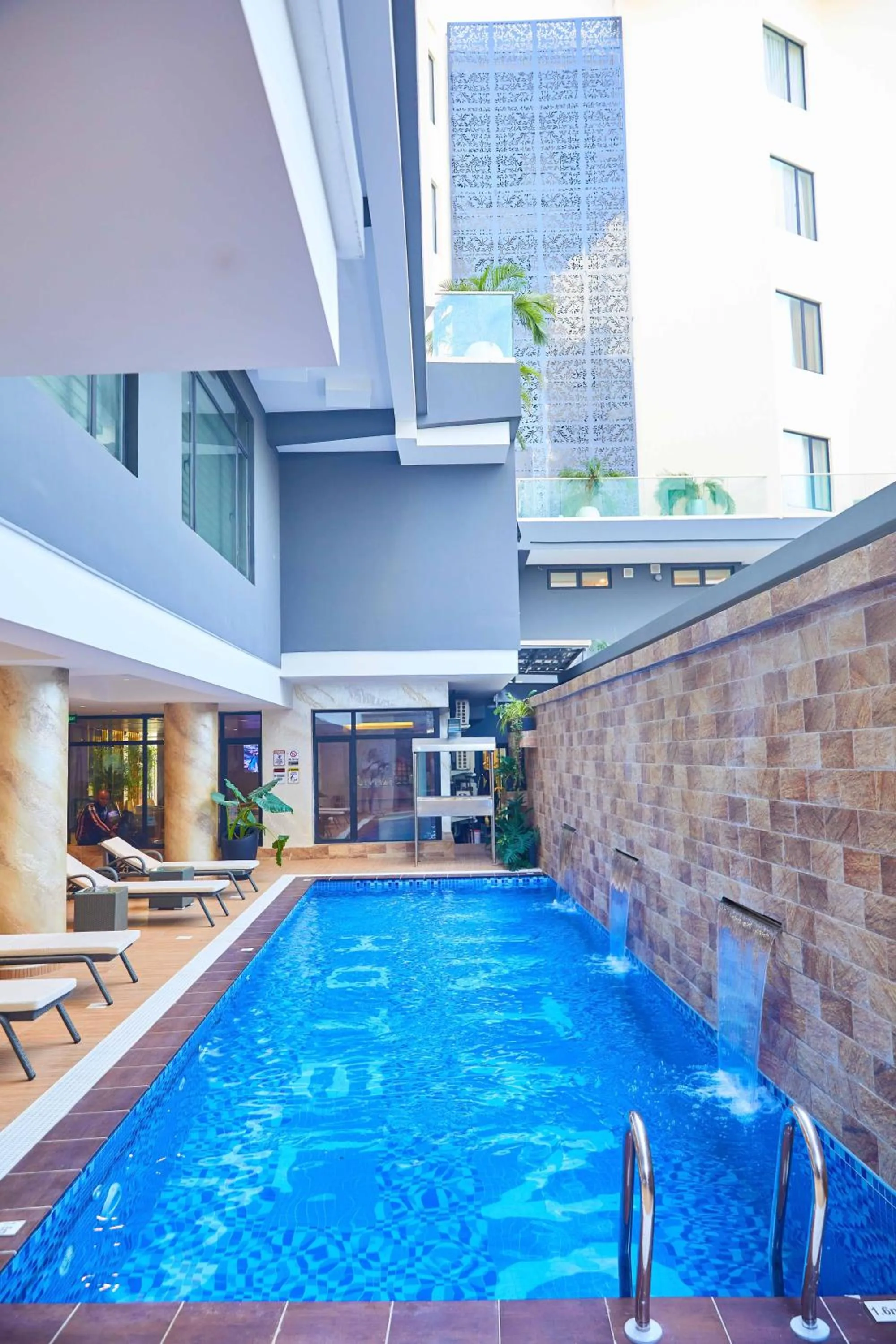 Pool view in Vintano Hotel