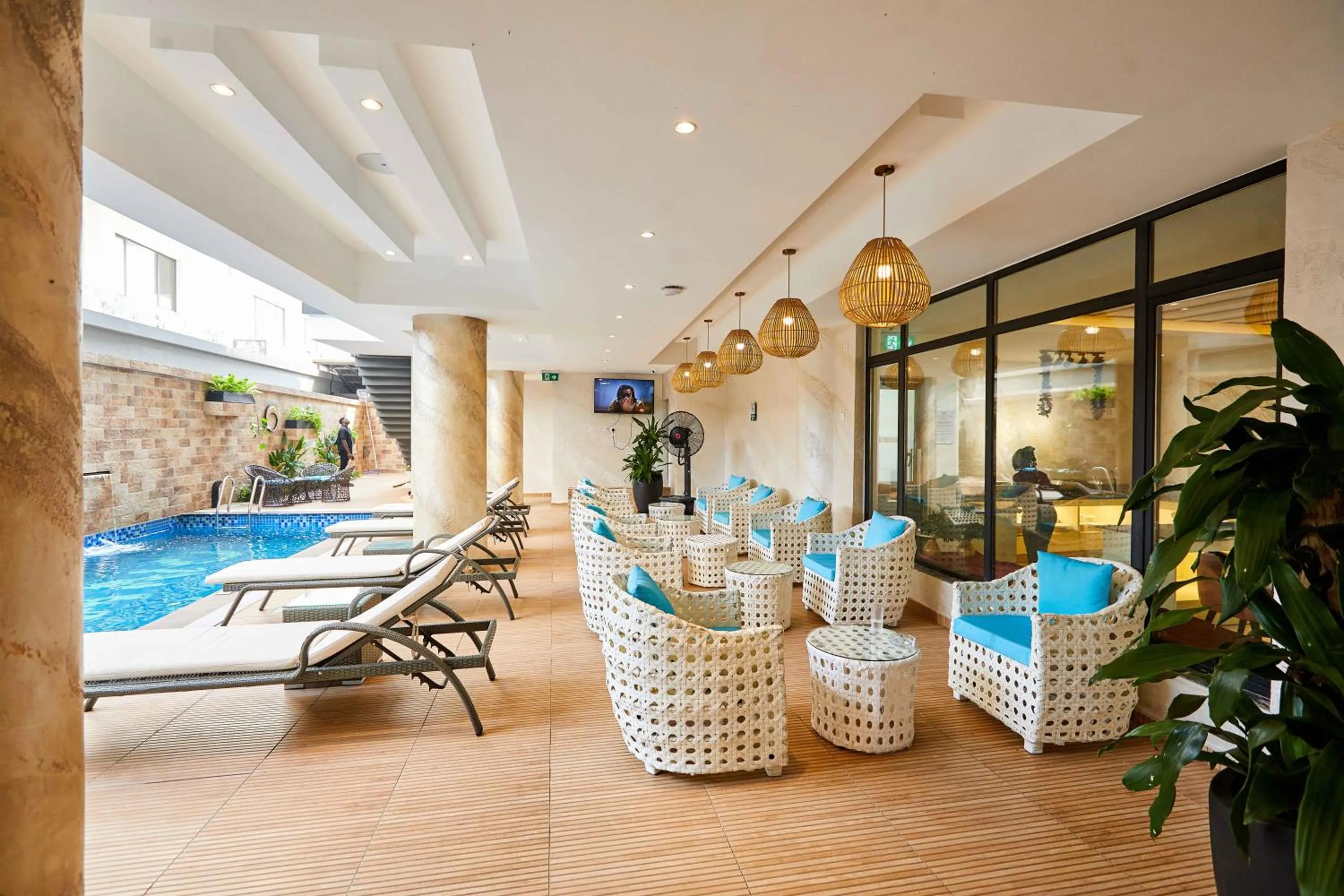 Seating area in Vintano Hotel