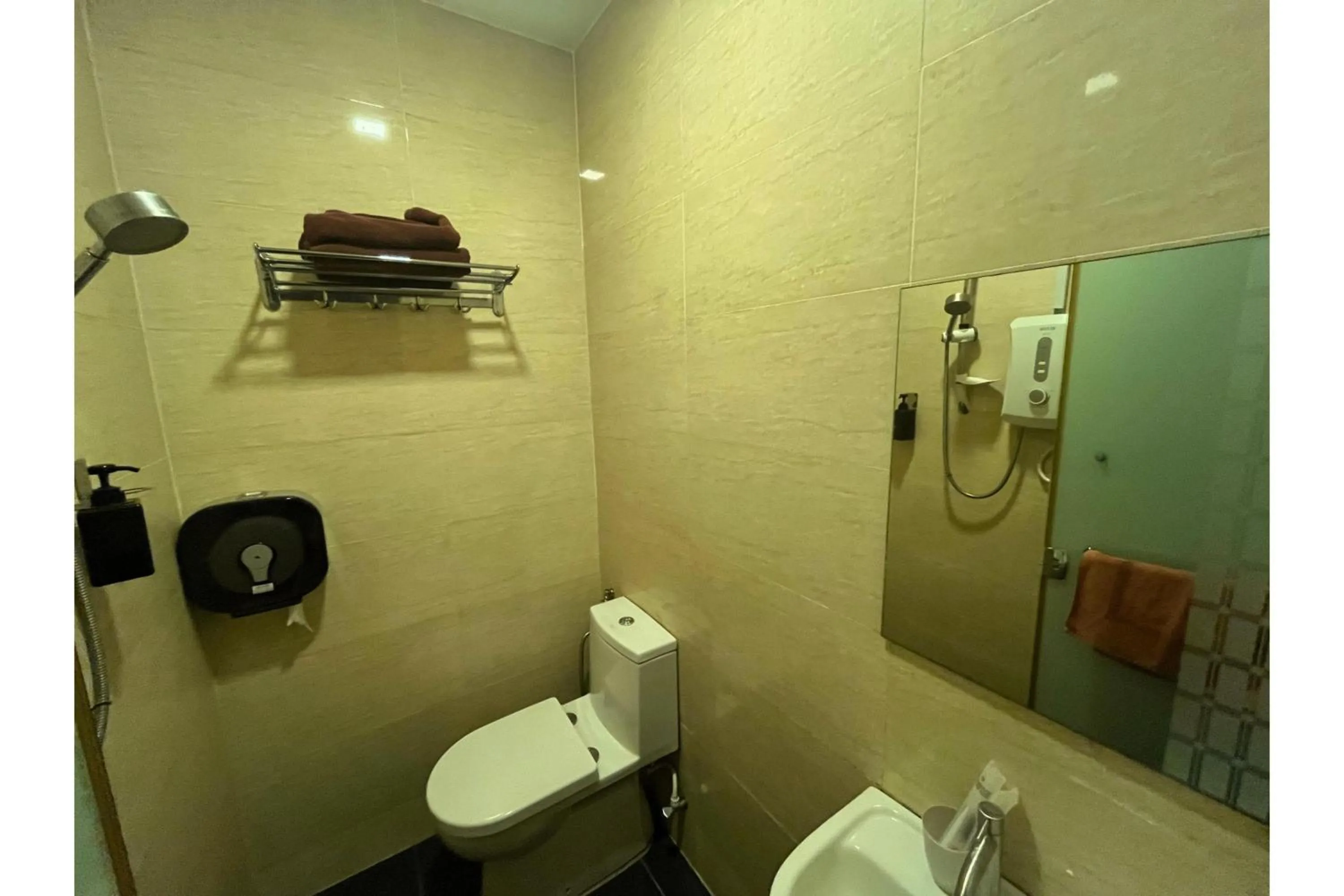 Bathroom in Grand World Hotel