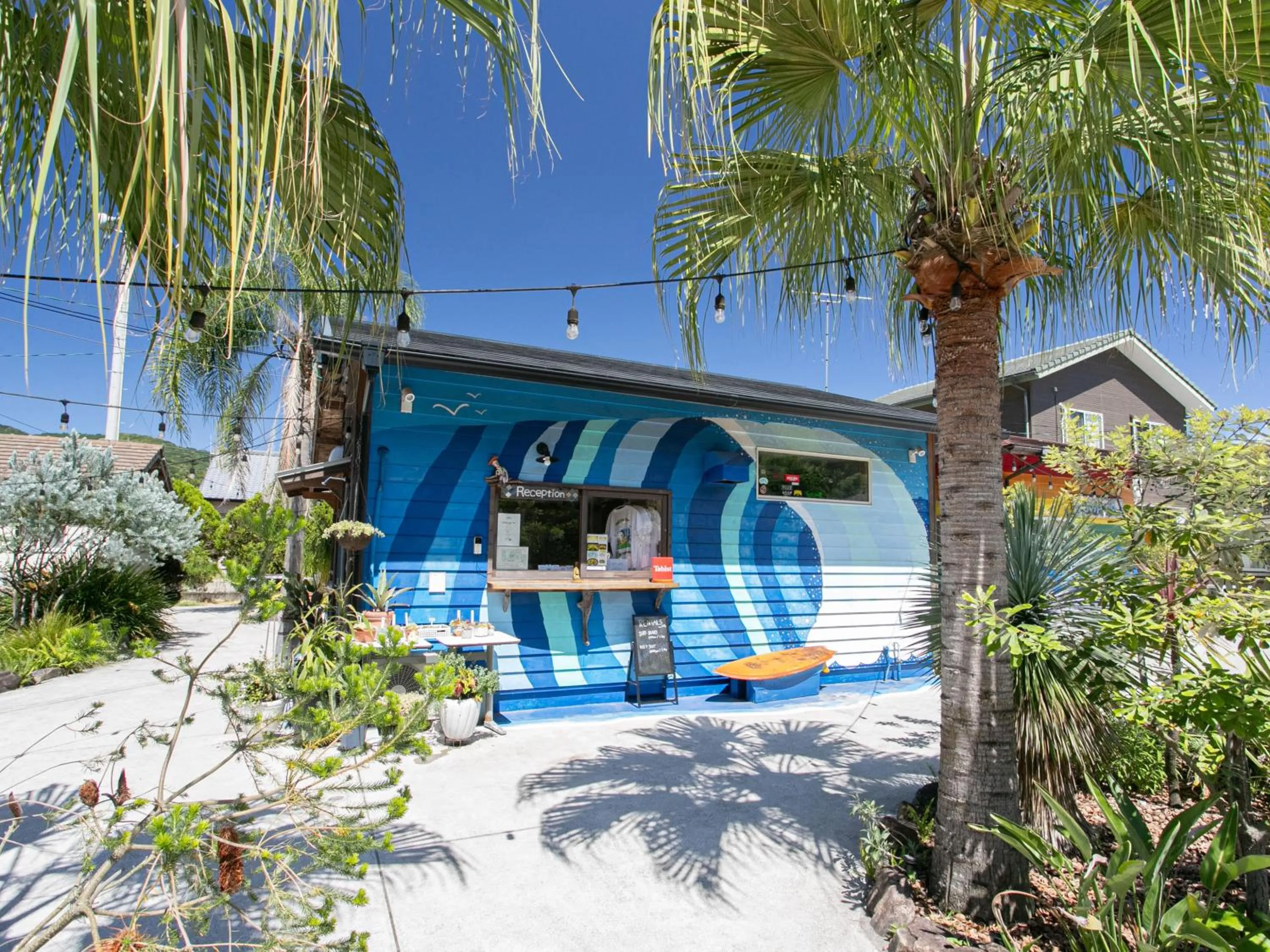 Lobby or reception in Tabist Guest house Pumping Surf