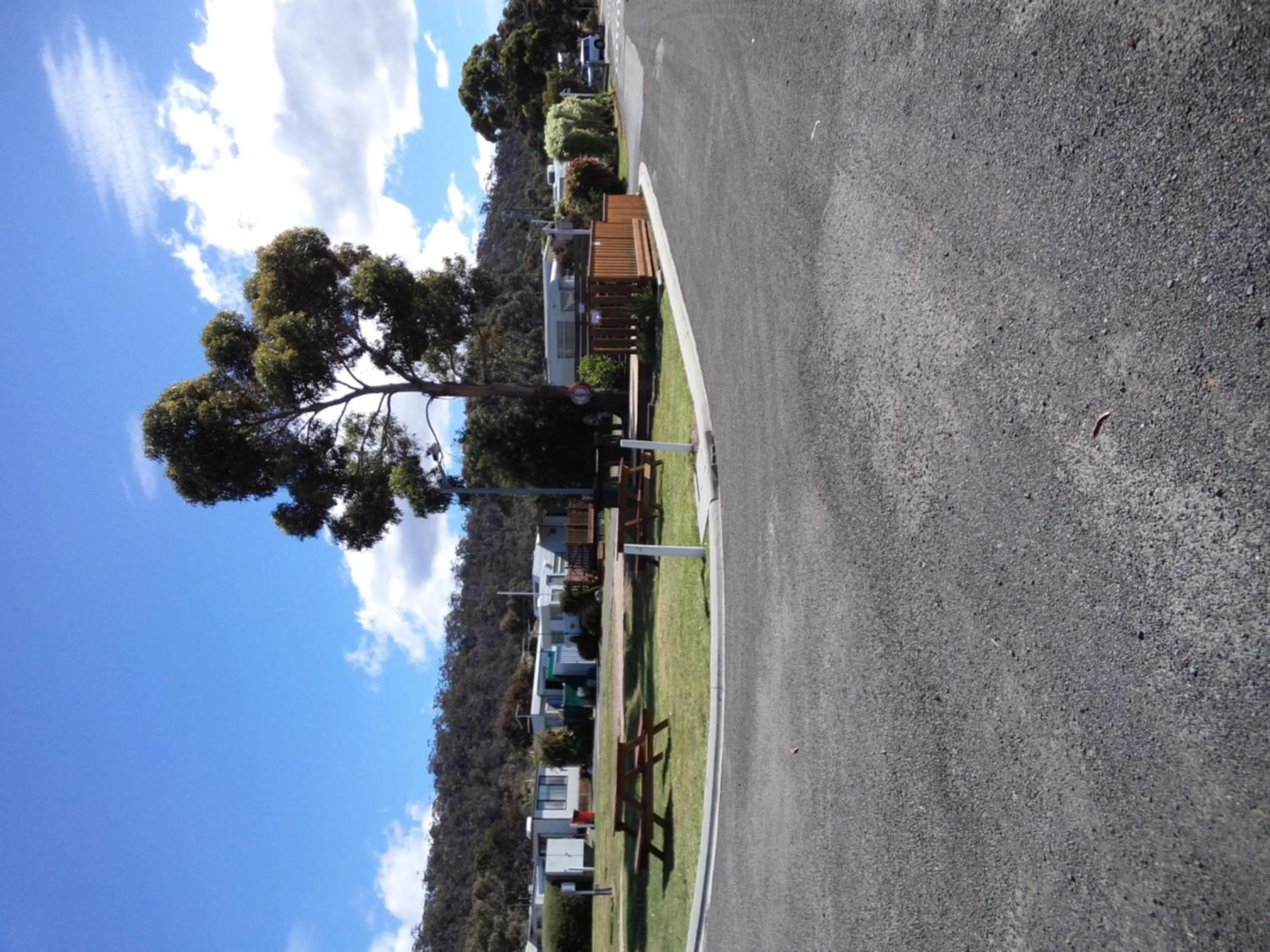 Facade/entrance in Bicheno East Coast Holiday Park