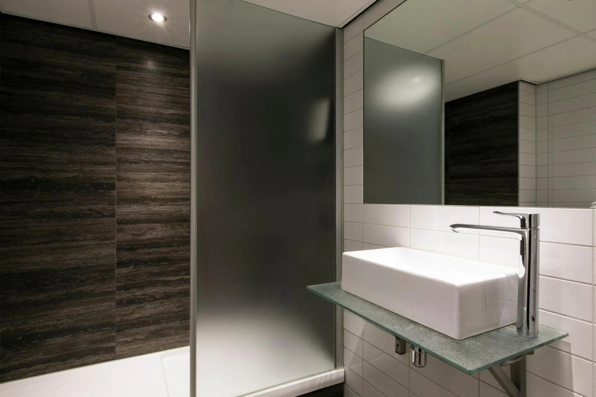 Bathroom in NYX Hotel Amsterdam Rembrandt Square