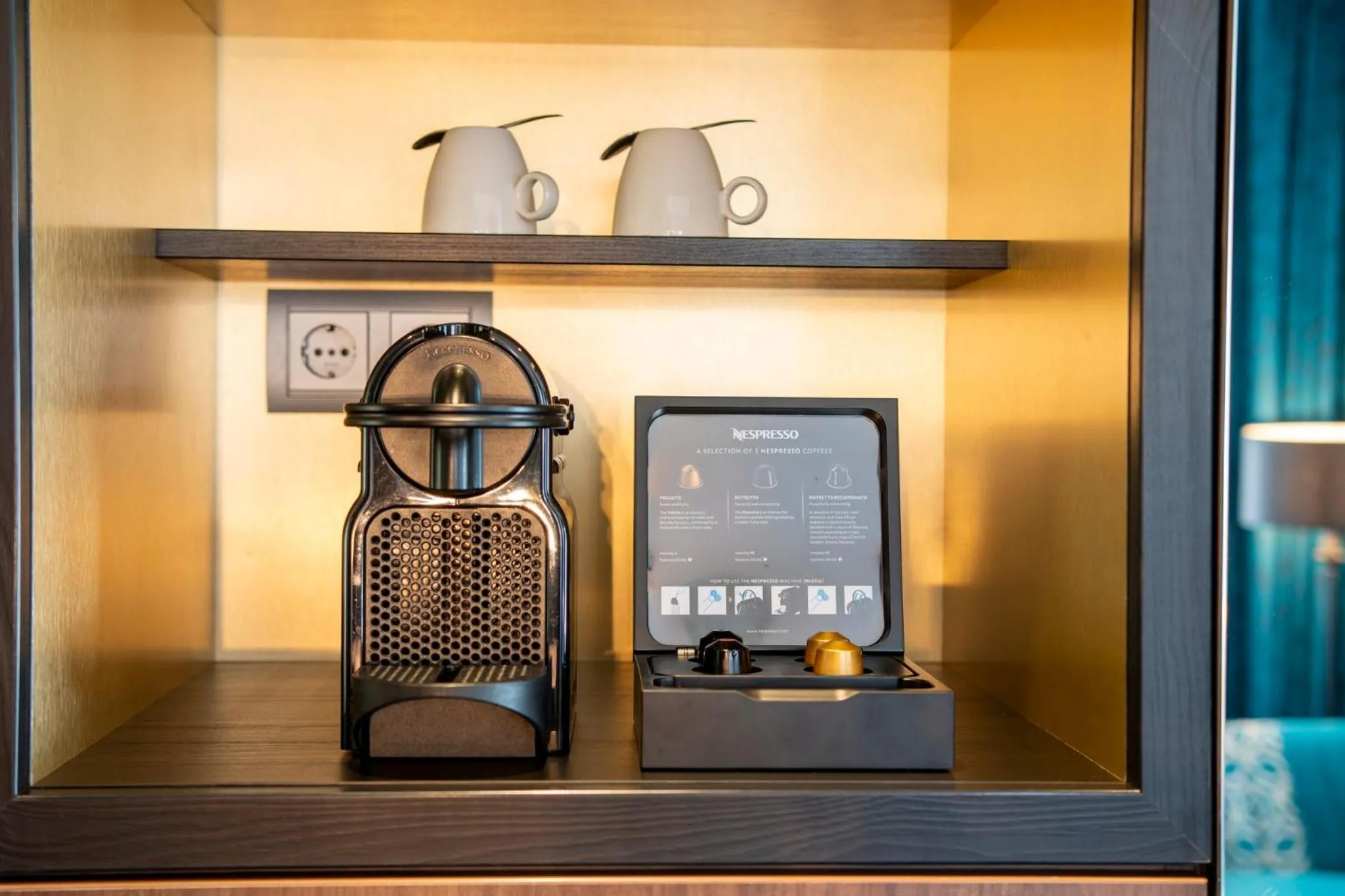 Photo of the whole room in NYX Hotel Amsterdam Rembrandt Square