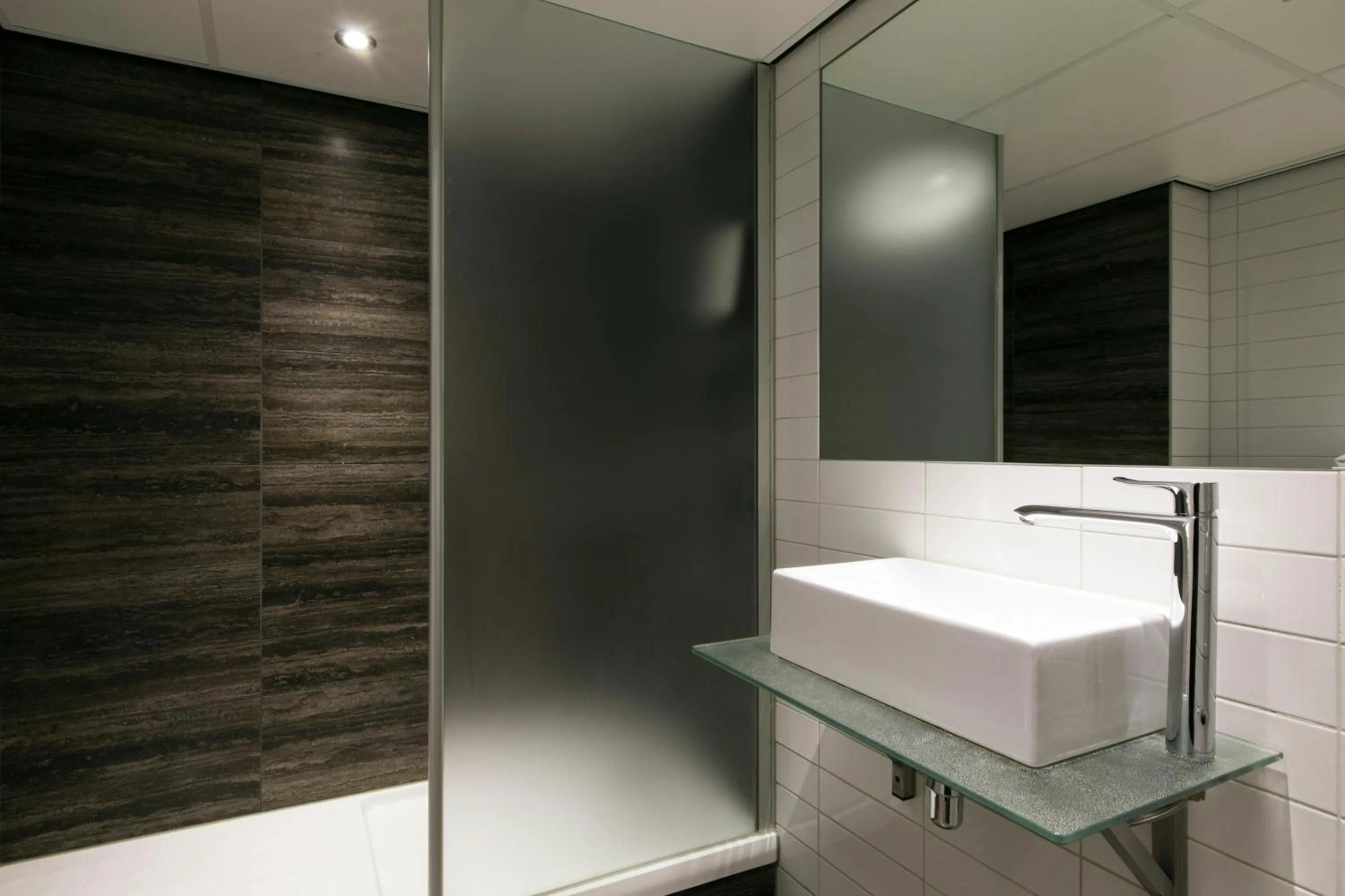 Bathroom in NYX Hotel Amsterdam Rembrandt Square