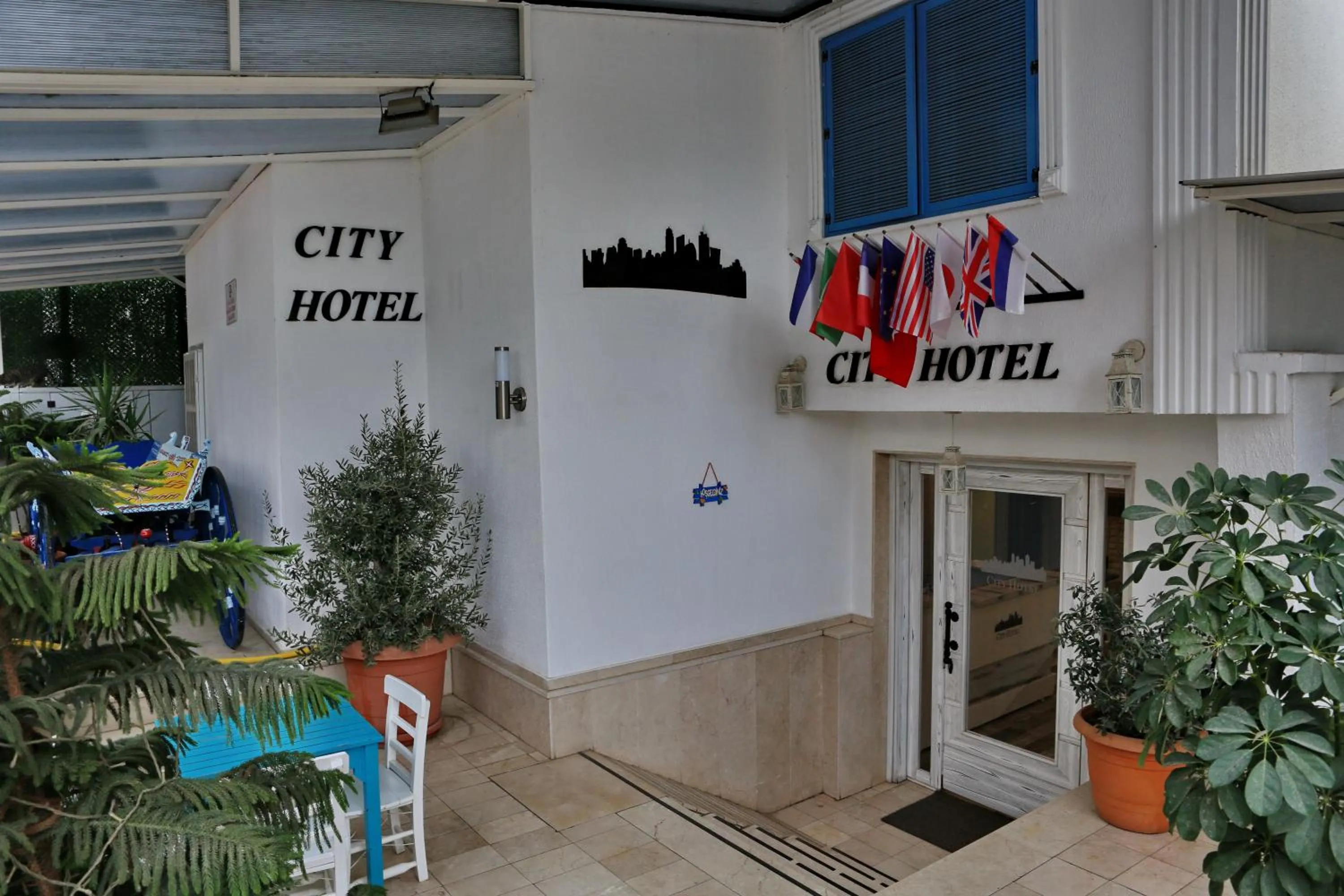 Patio in Adana City Boutique Hotel