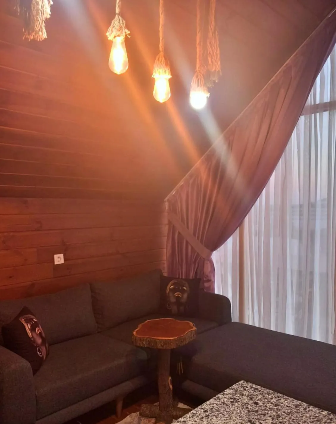 Living room in Bu Bungalow Hotel