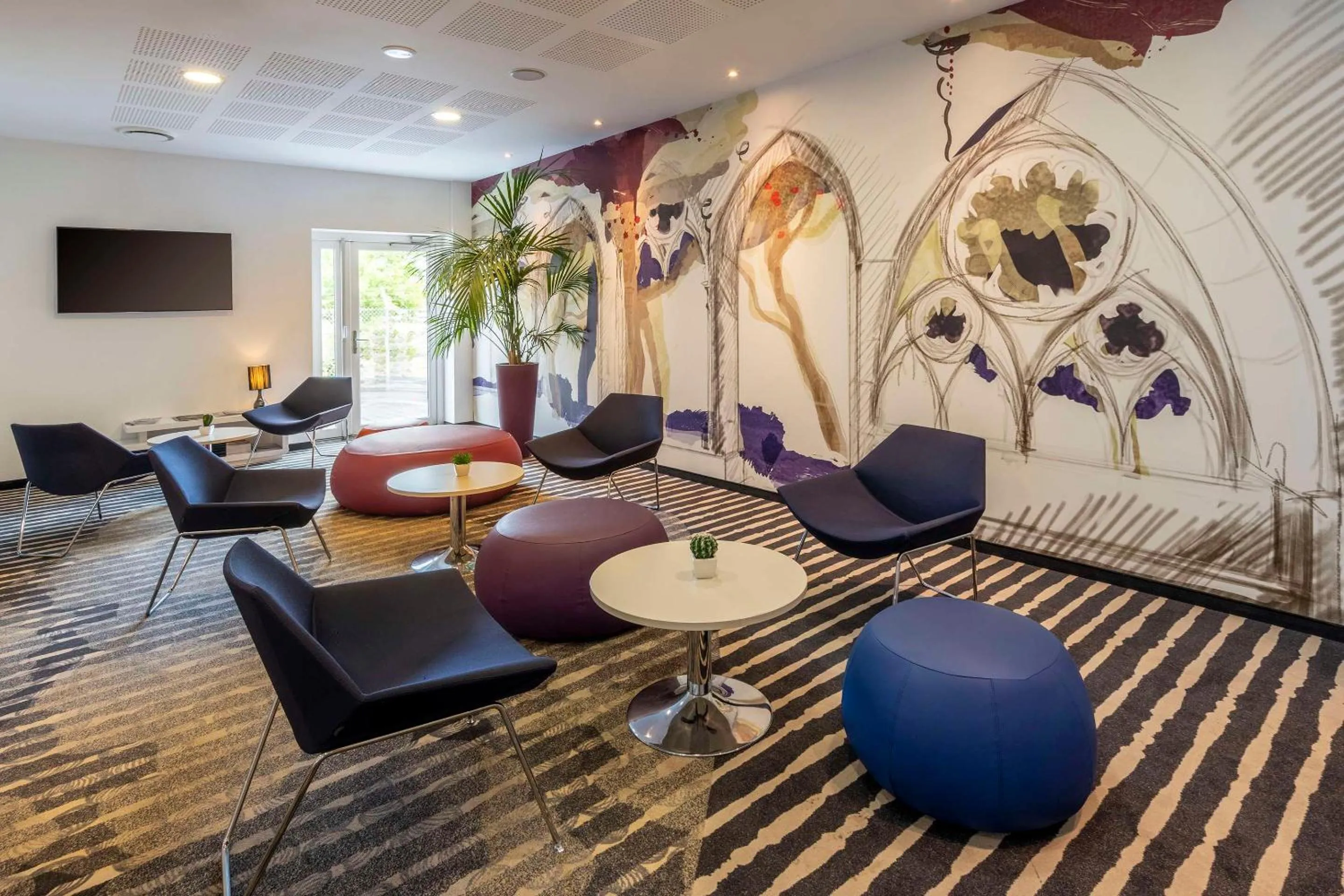 Lounge or bar in Best Western Colmar Expo