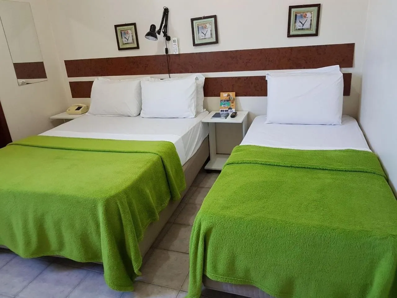 Bed in Hotel Minastur