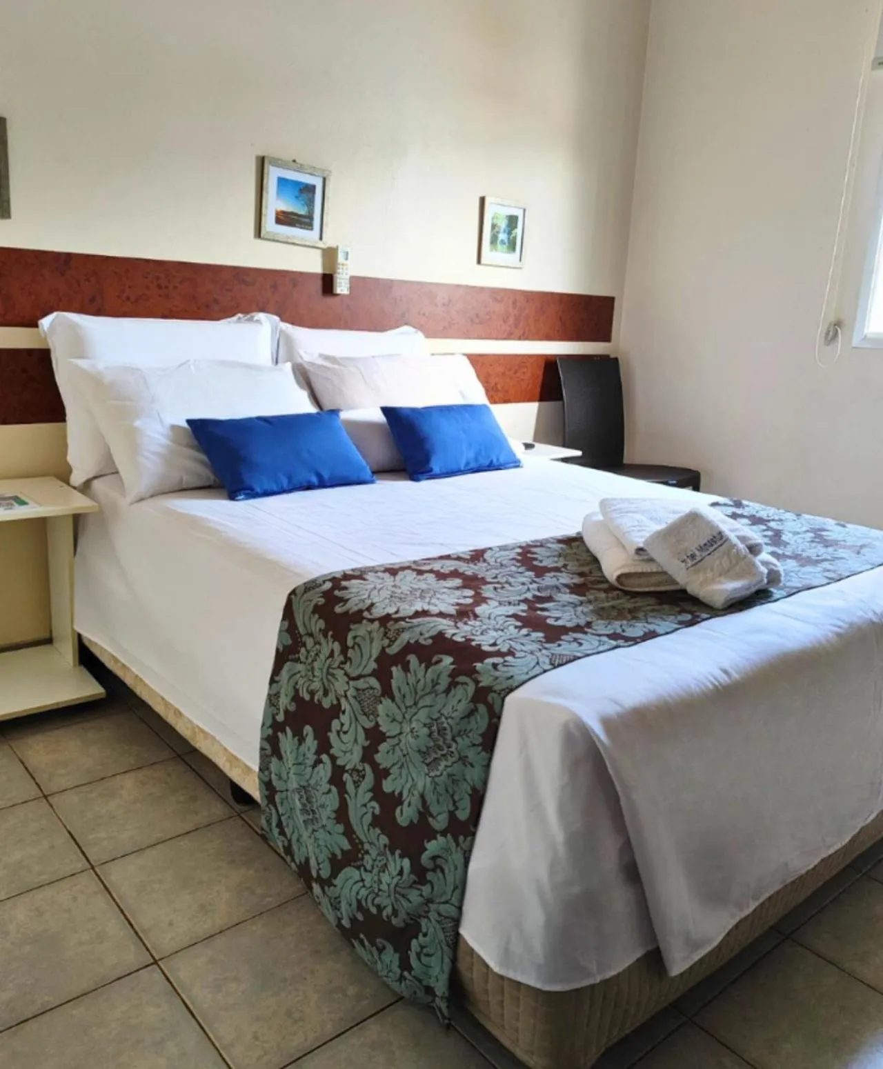 Bed in Hotel Minastur