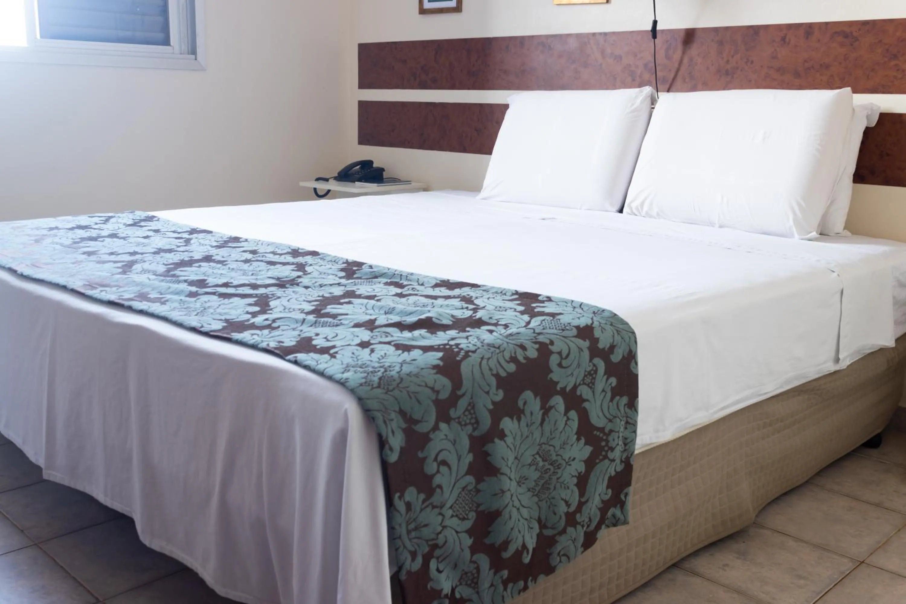 Bed in Hotel Minastur