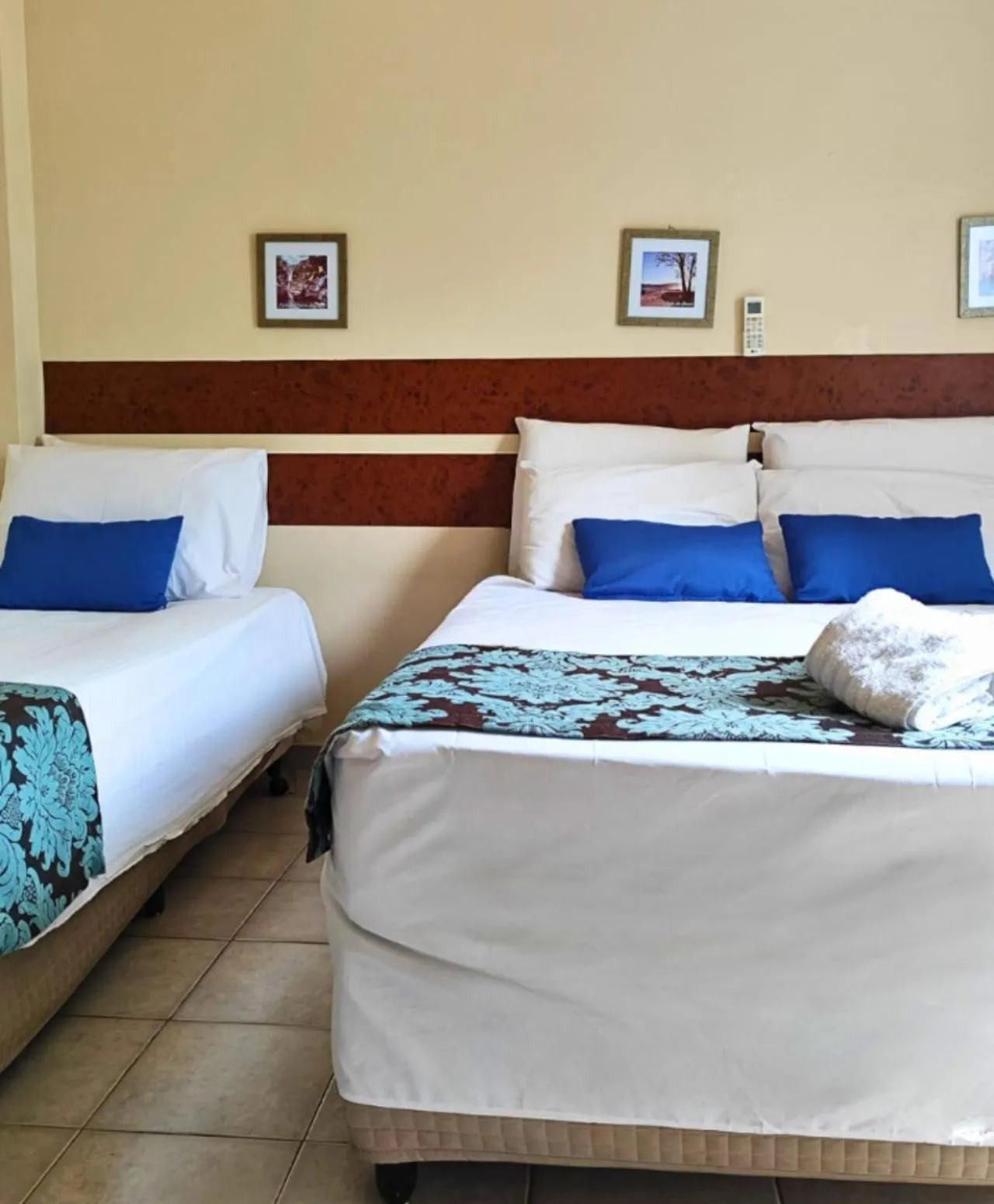 Bed in Hotel Minastur