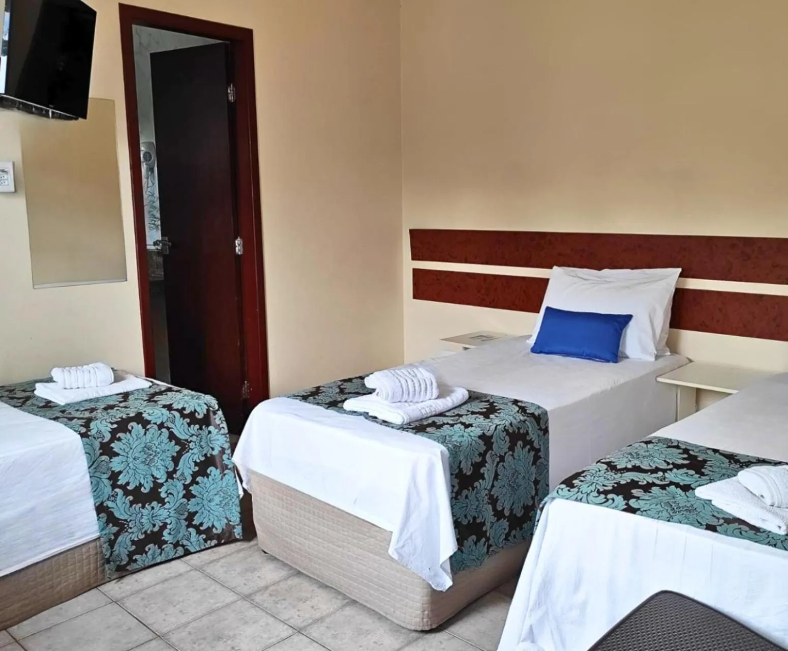 Bed in Hotel Minastur