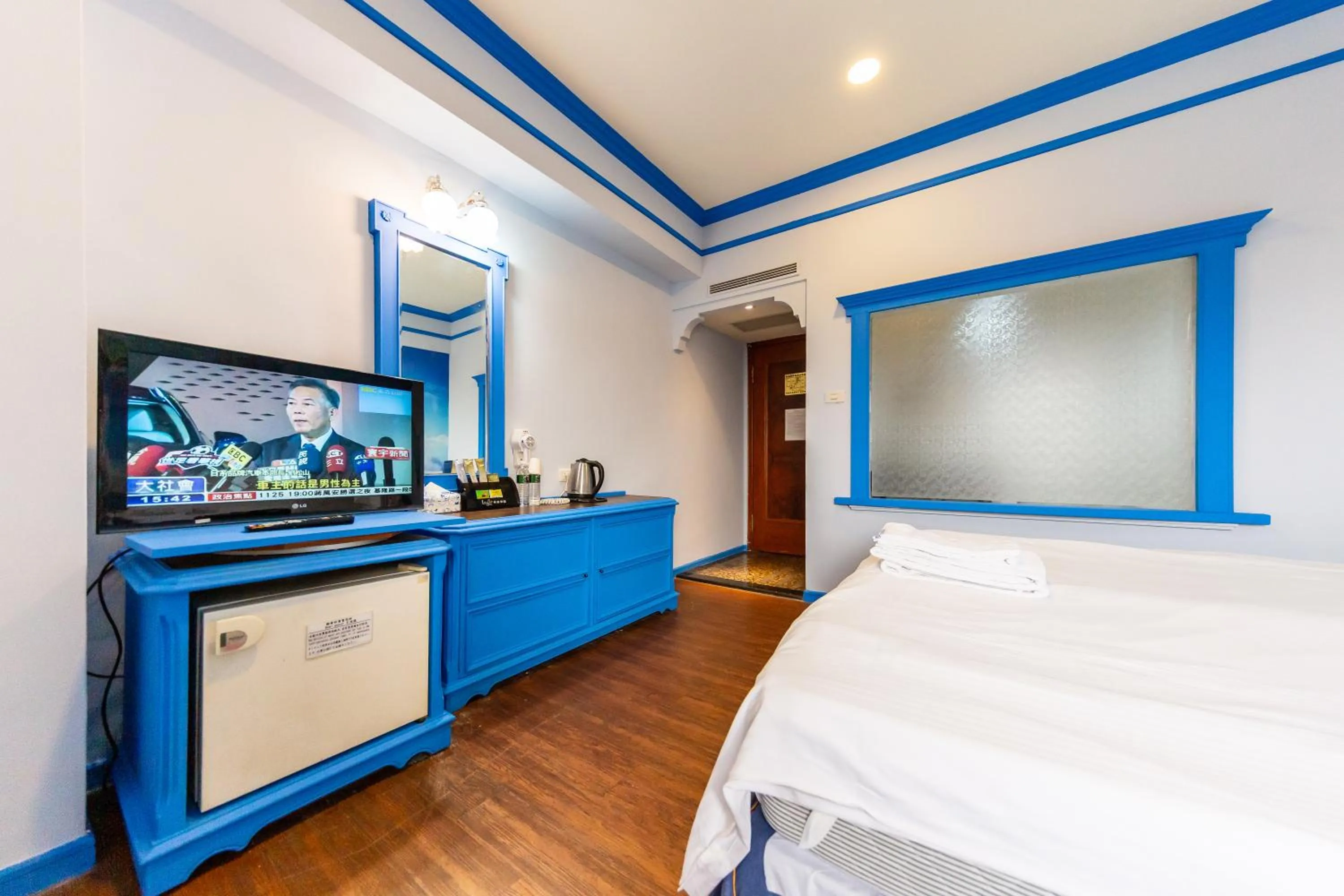 Bed in I HI Sanduo Travel Hotel