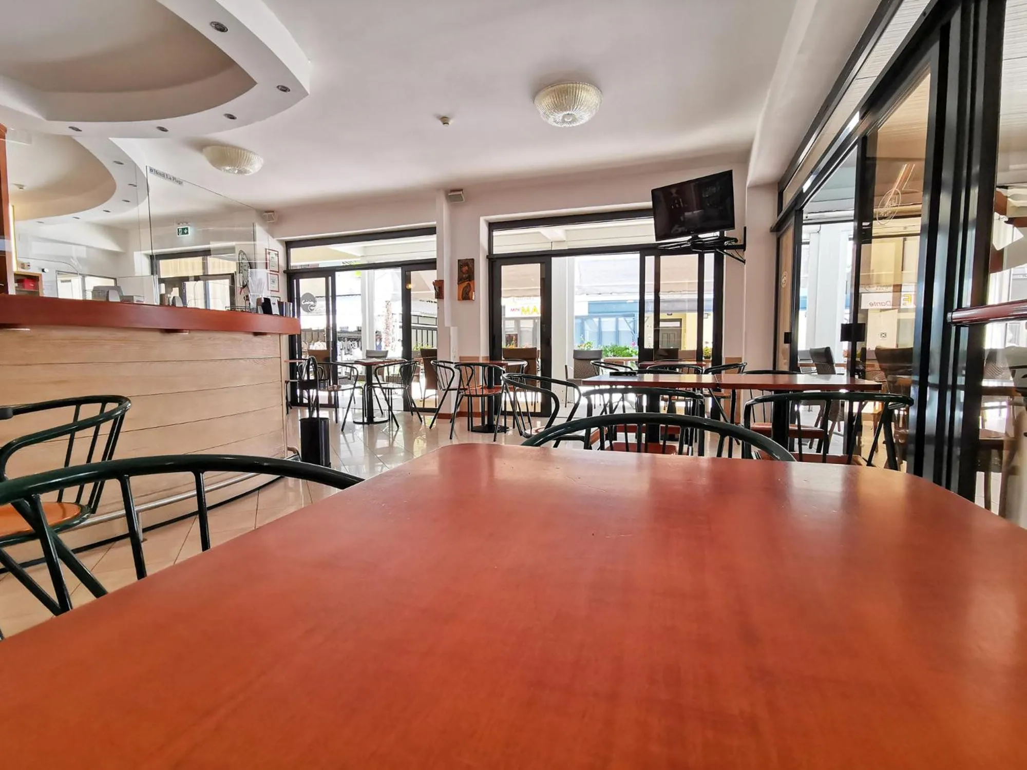 Communal lounge/ TV room in Hotel La Plage