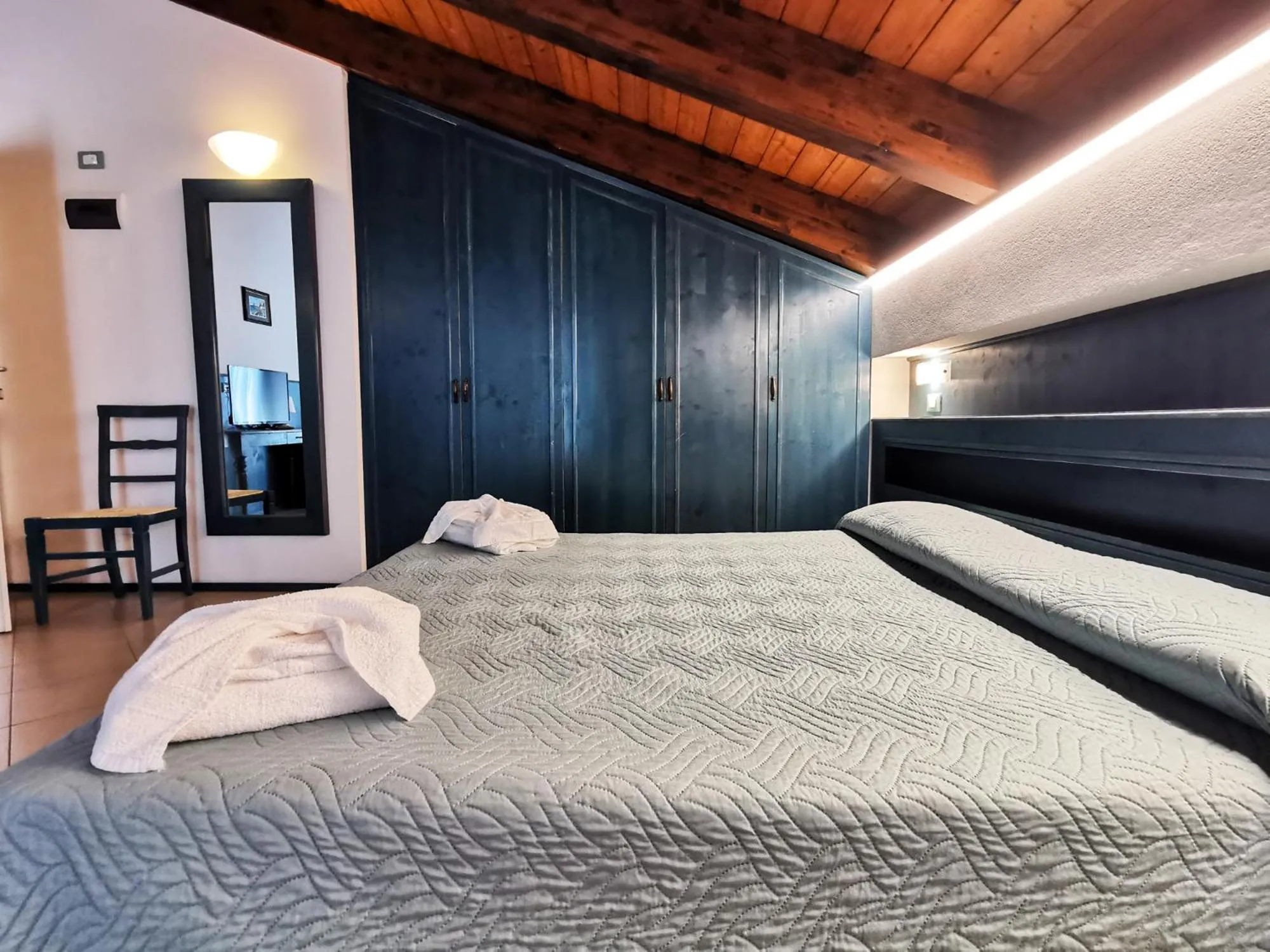 Bed in Hotel La Plage