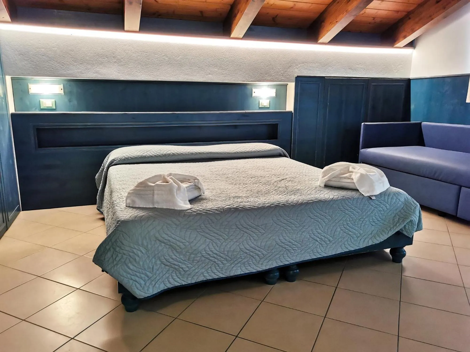 Bed in Hotel La Plage