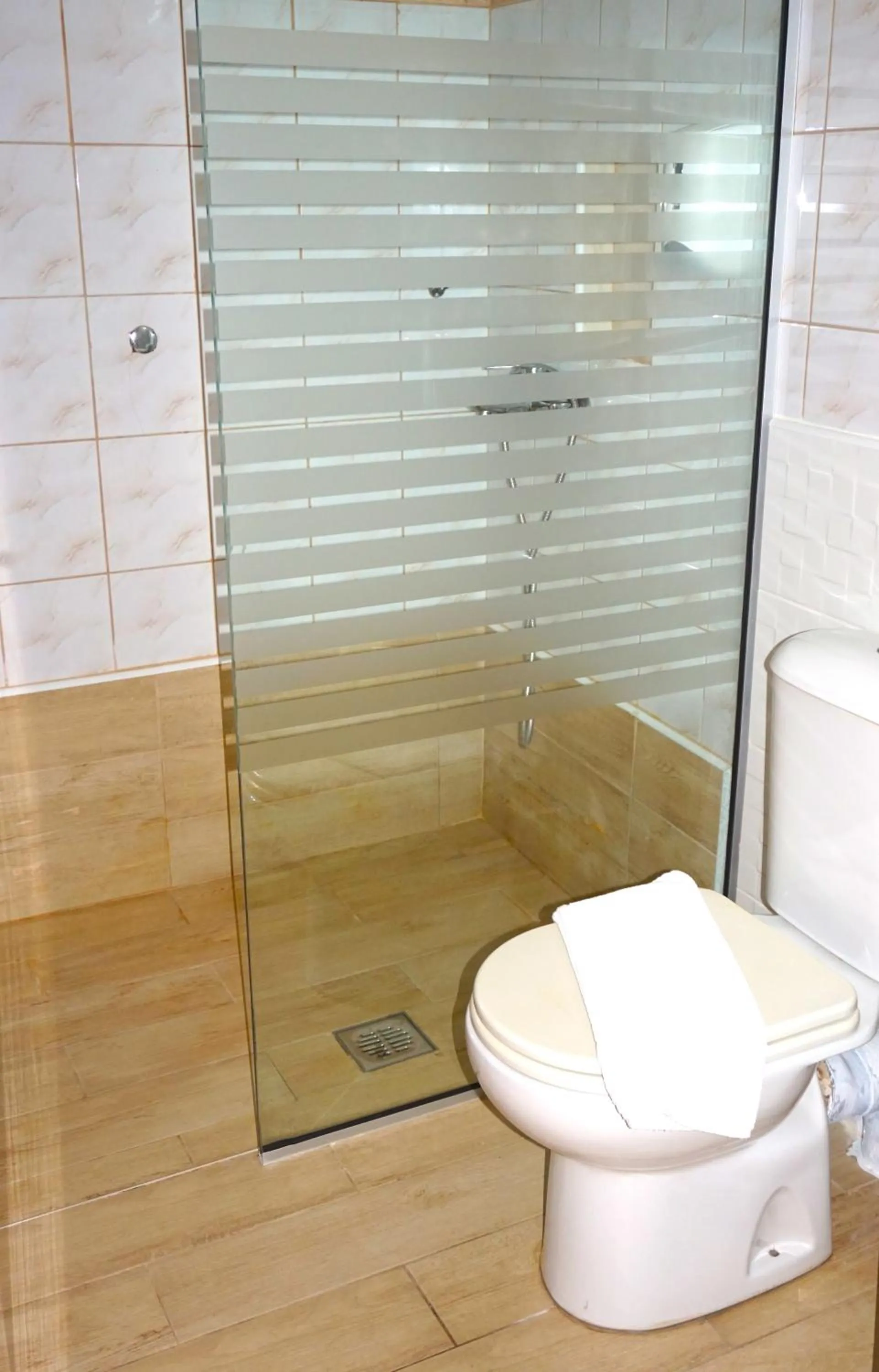 Shower in Despina Aparthotel by Philoxenia Hotel & SPA