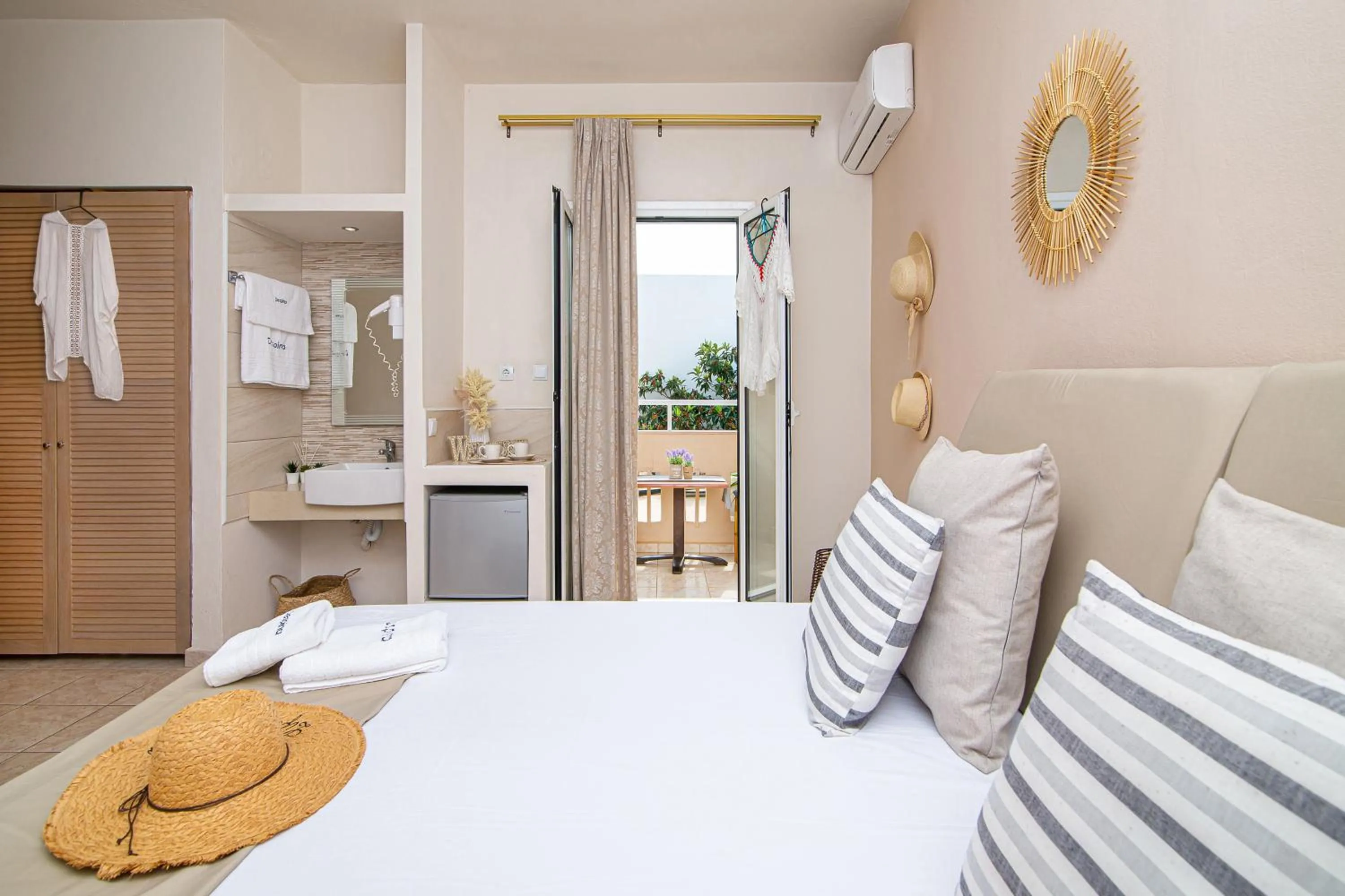 Photo of the whole room, Bed in Despina Aparthotel by Philoxenia Hotel & SPA