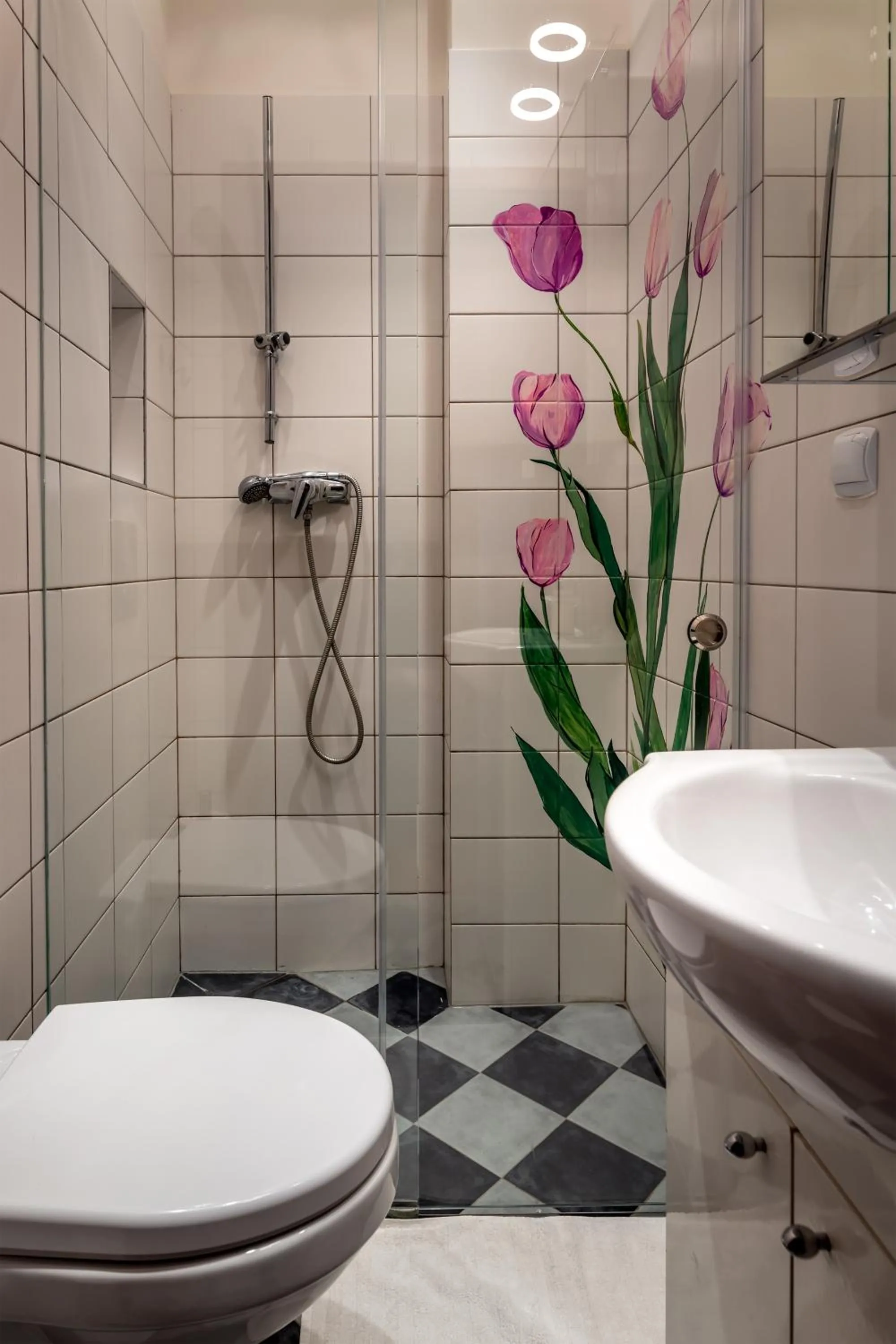 Bathroom in Willa Vinci Rozewie