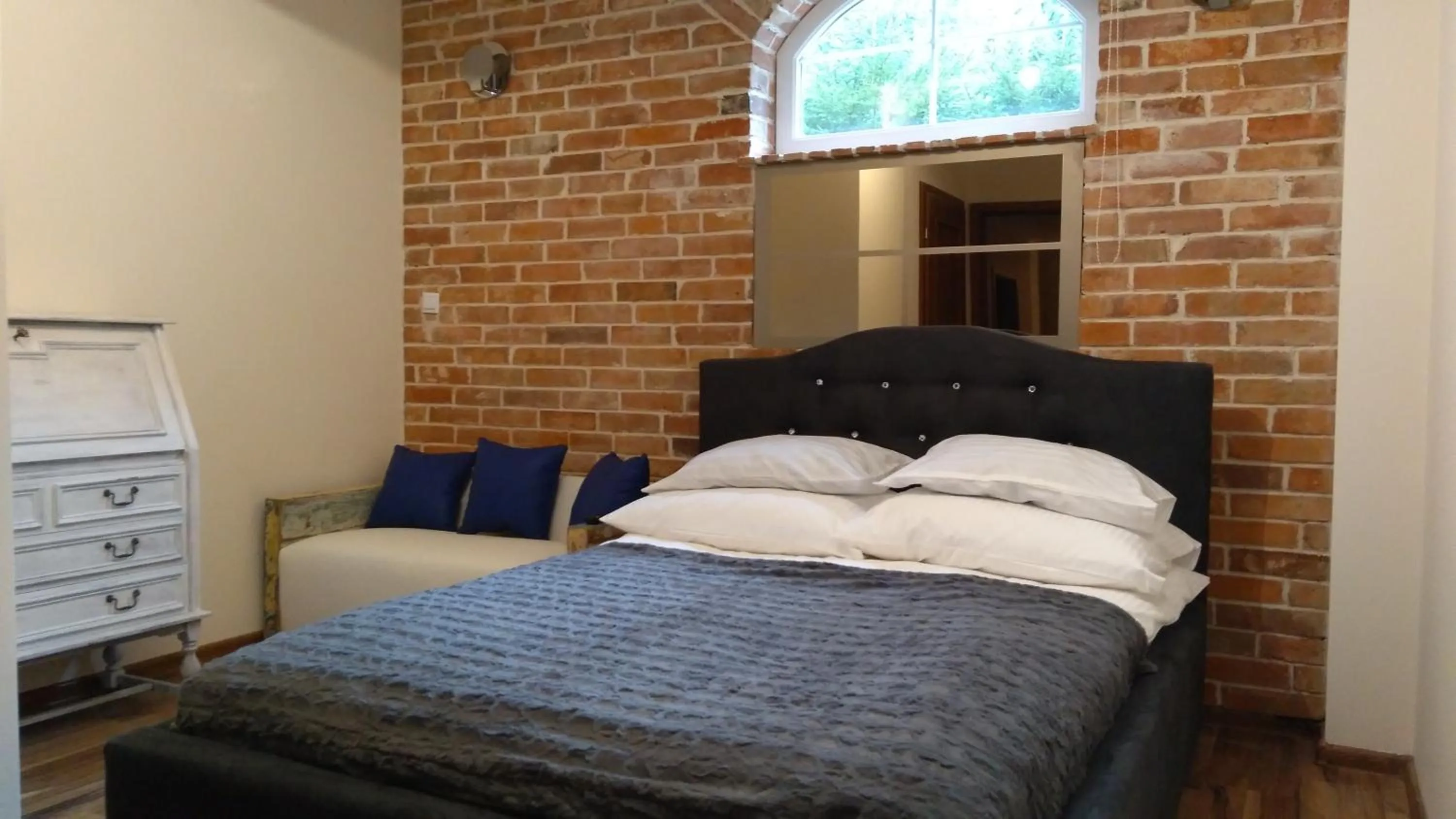 Photo of the whole room, Bed in Willa Vinci Rozewie