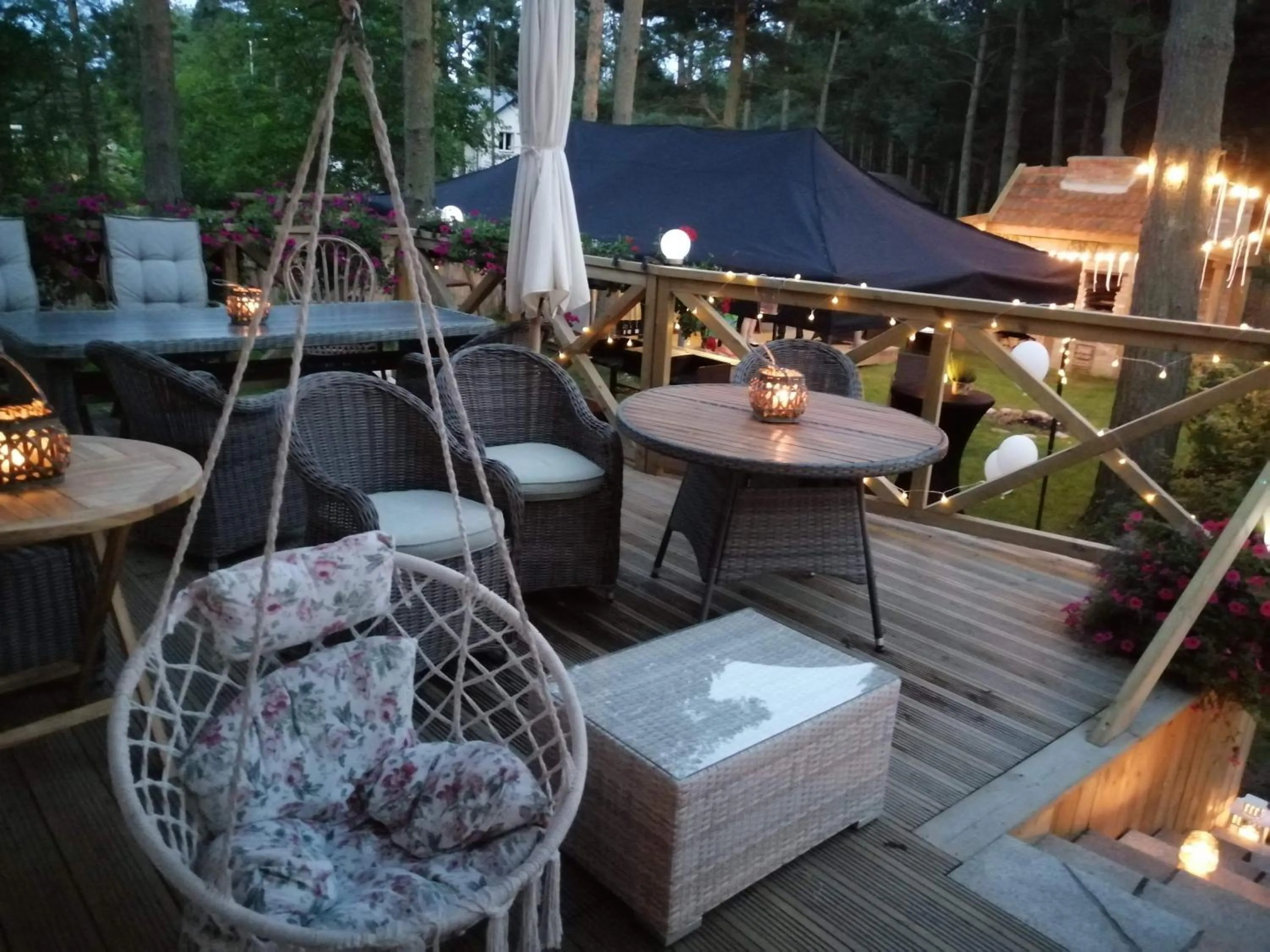 Garden in Willa Vinci Rozewie