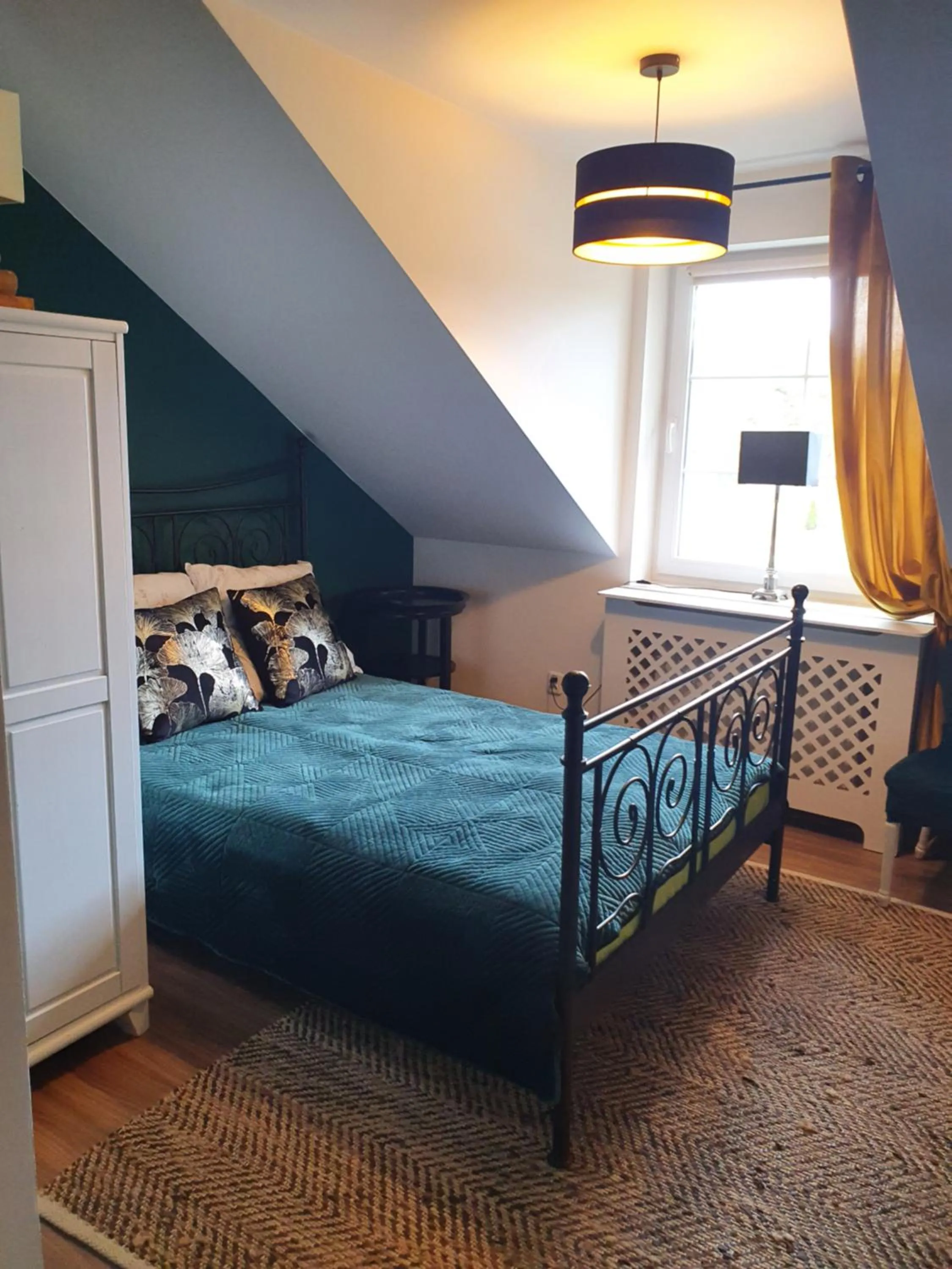 Photo of the whole room, Bed in Willa Vinci Rozewie